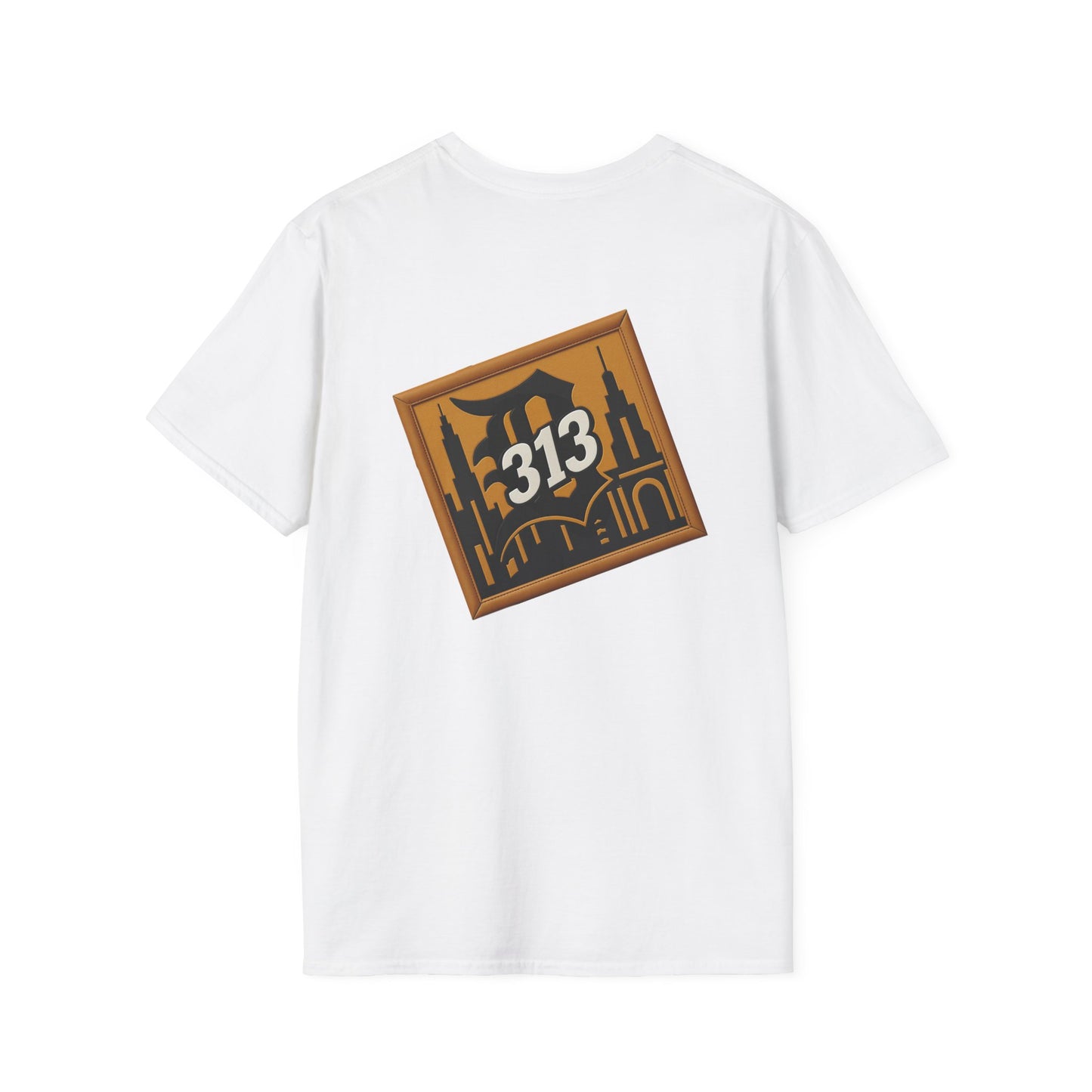 Angel of Detroit Unisex Softstyle T-Shirt