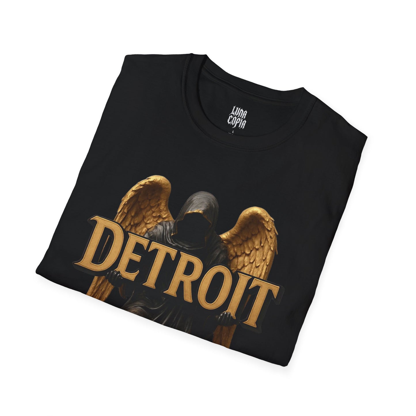 Angel of Detroit Unisex Softstyle T-Shirt