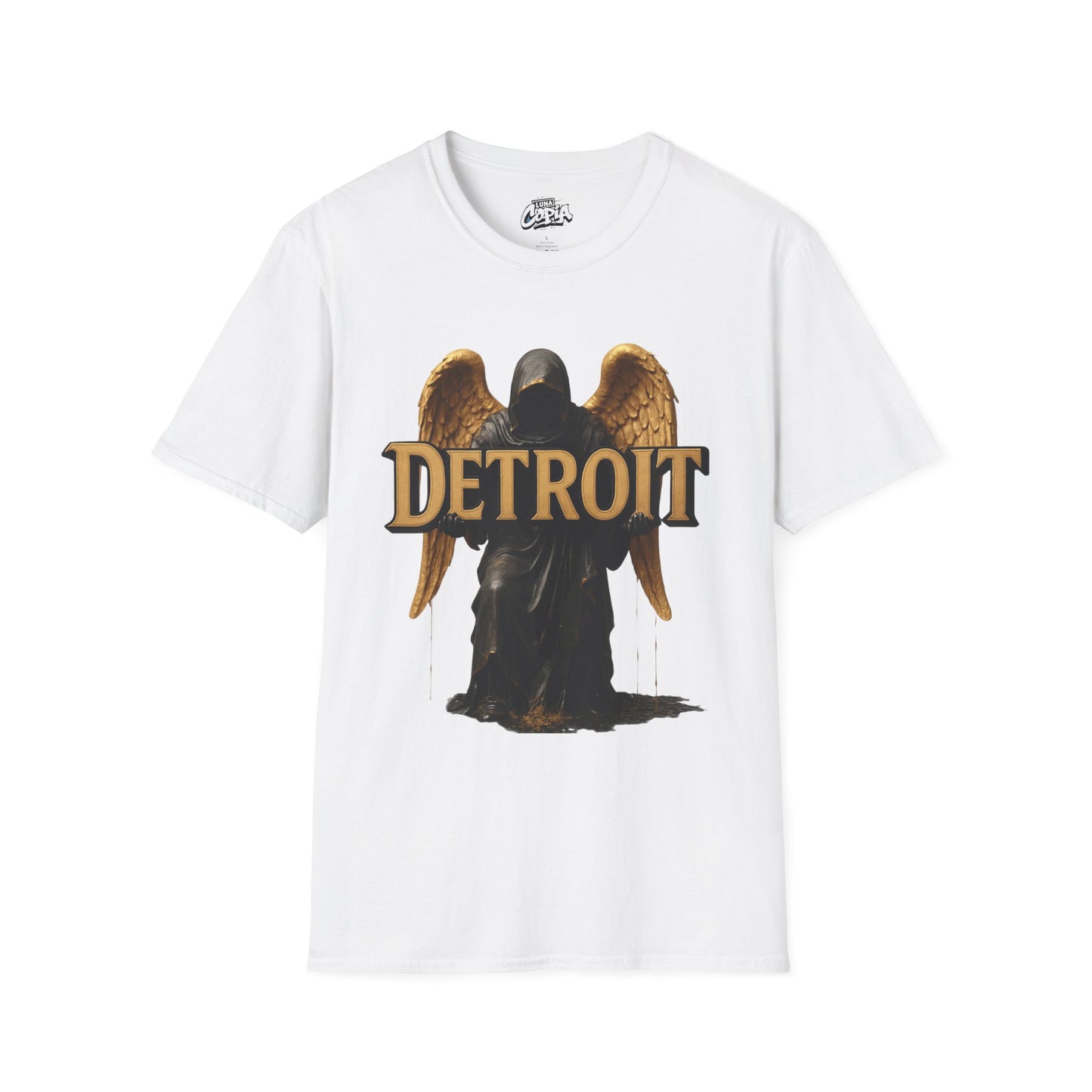 Angel of Detroit Unisex Softstyle T-Shirt