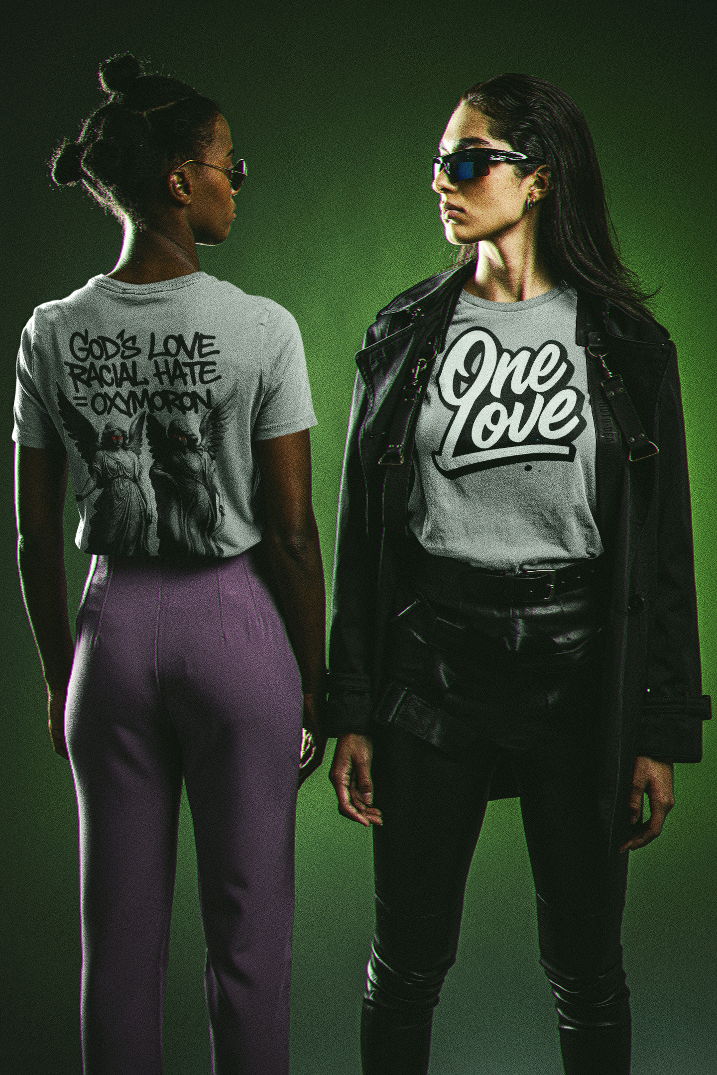One Love' Design, Streetwear Tee