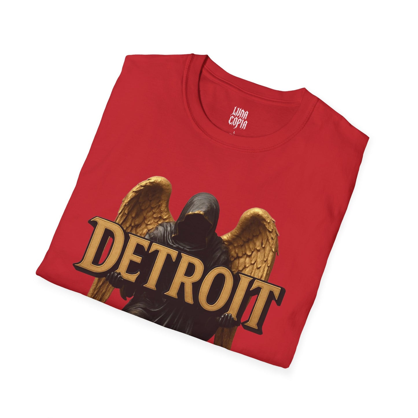 Angel of Detroit Unisex Softstyle T-Shirt