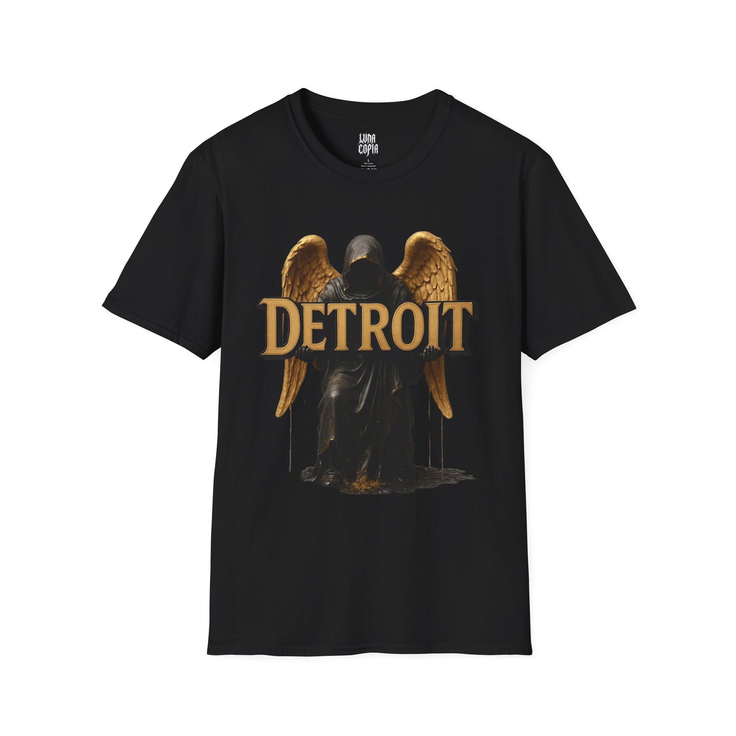 Angel of Detroit Unisex Softstyle T-Shirt