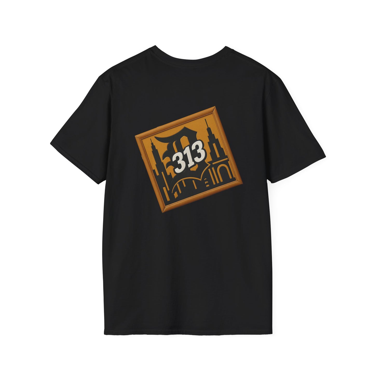 Angel of Detroit Unisex Softstyle T-Shirt