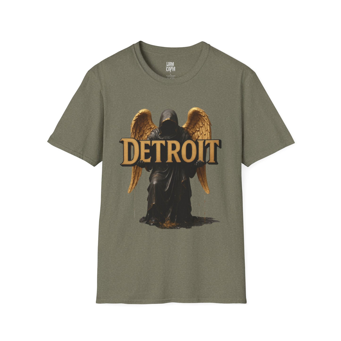 Angel of Detroit Unisex Softstyle T-Shirt