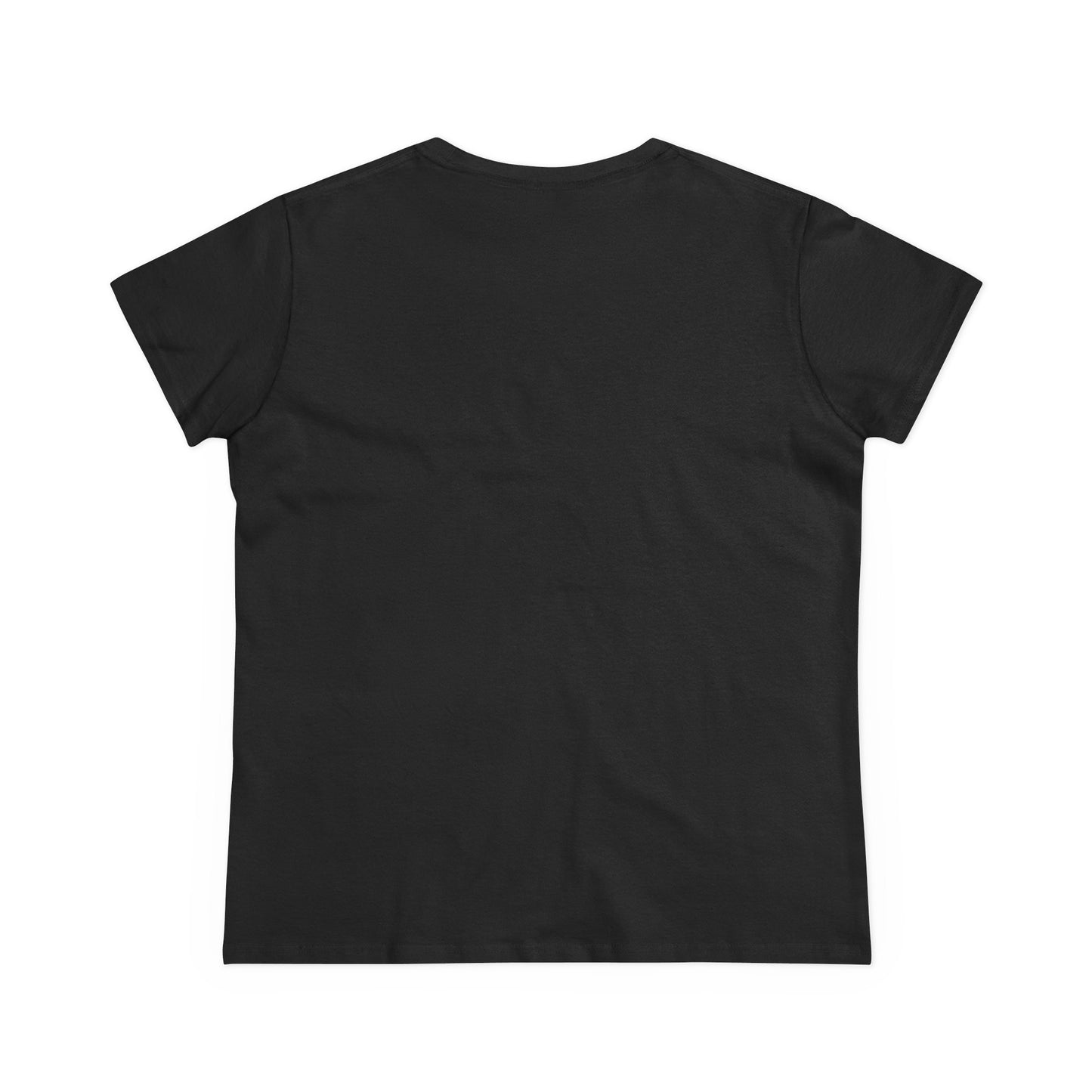 By Any Means Empowerment Women’s Midweight Cotton Tee - 'By Any Means' Graphic Design