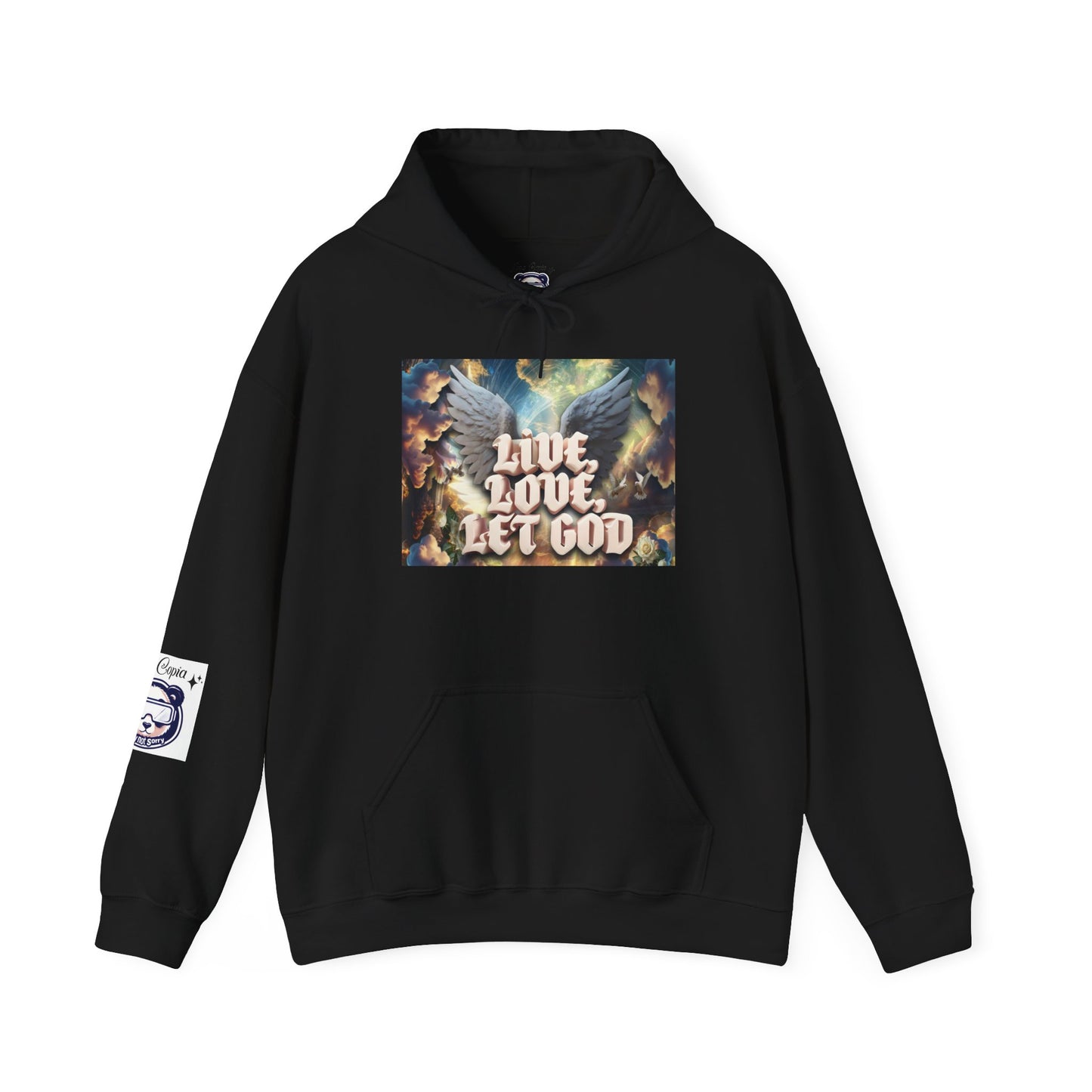 Live, Love, Let God Unisex Hoodie