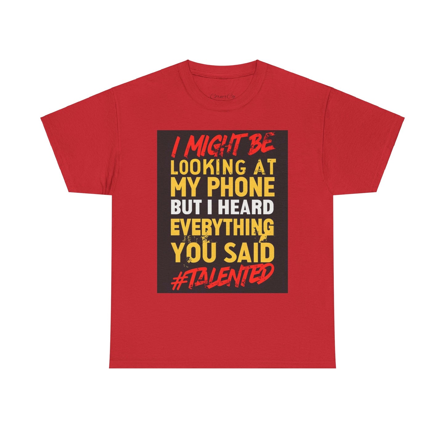 I’m listening ! Unisex Heavy Cotton Tee