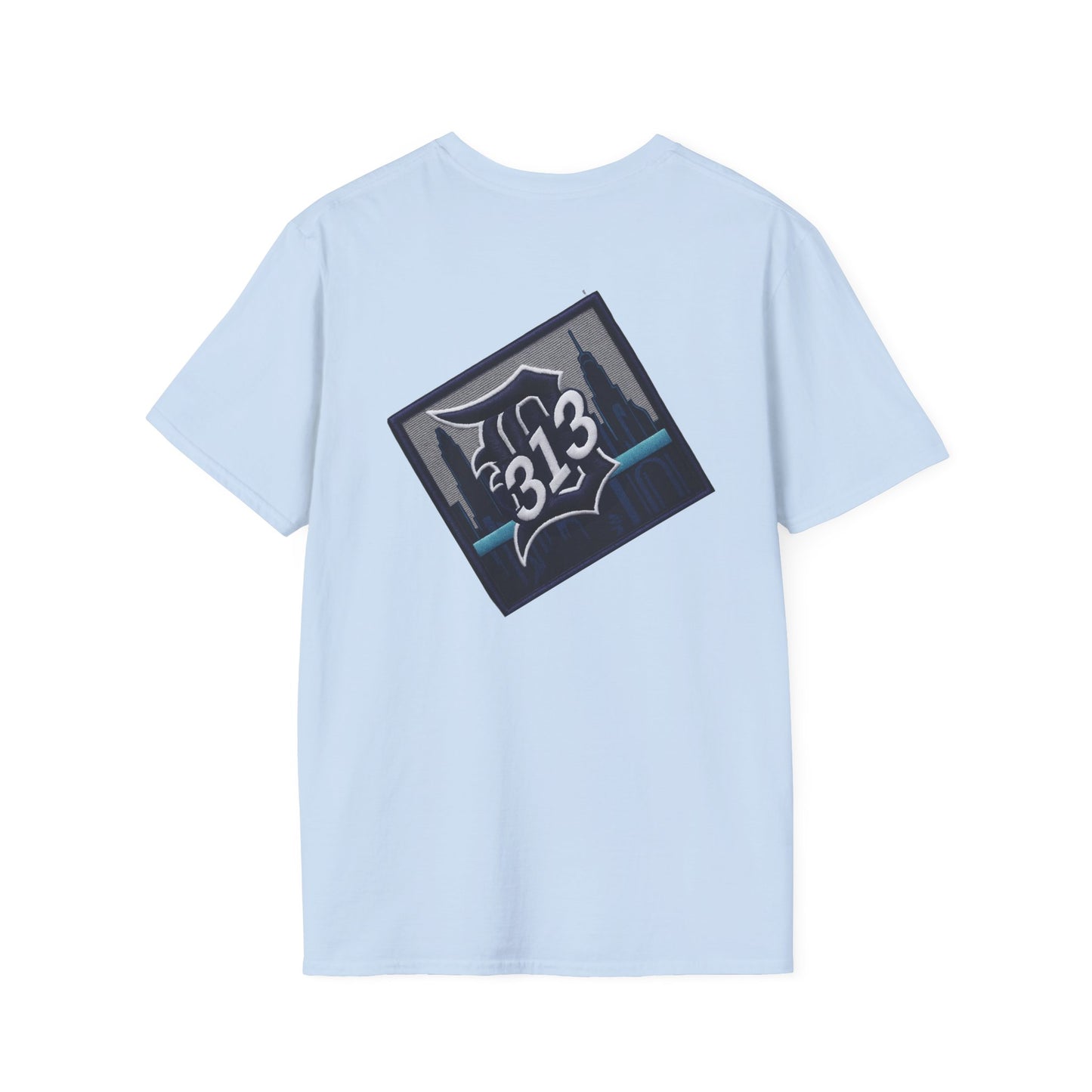 Detroit 313 Angel Unisex Softstyle Graphic Tee