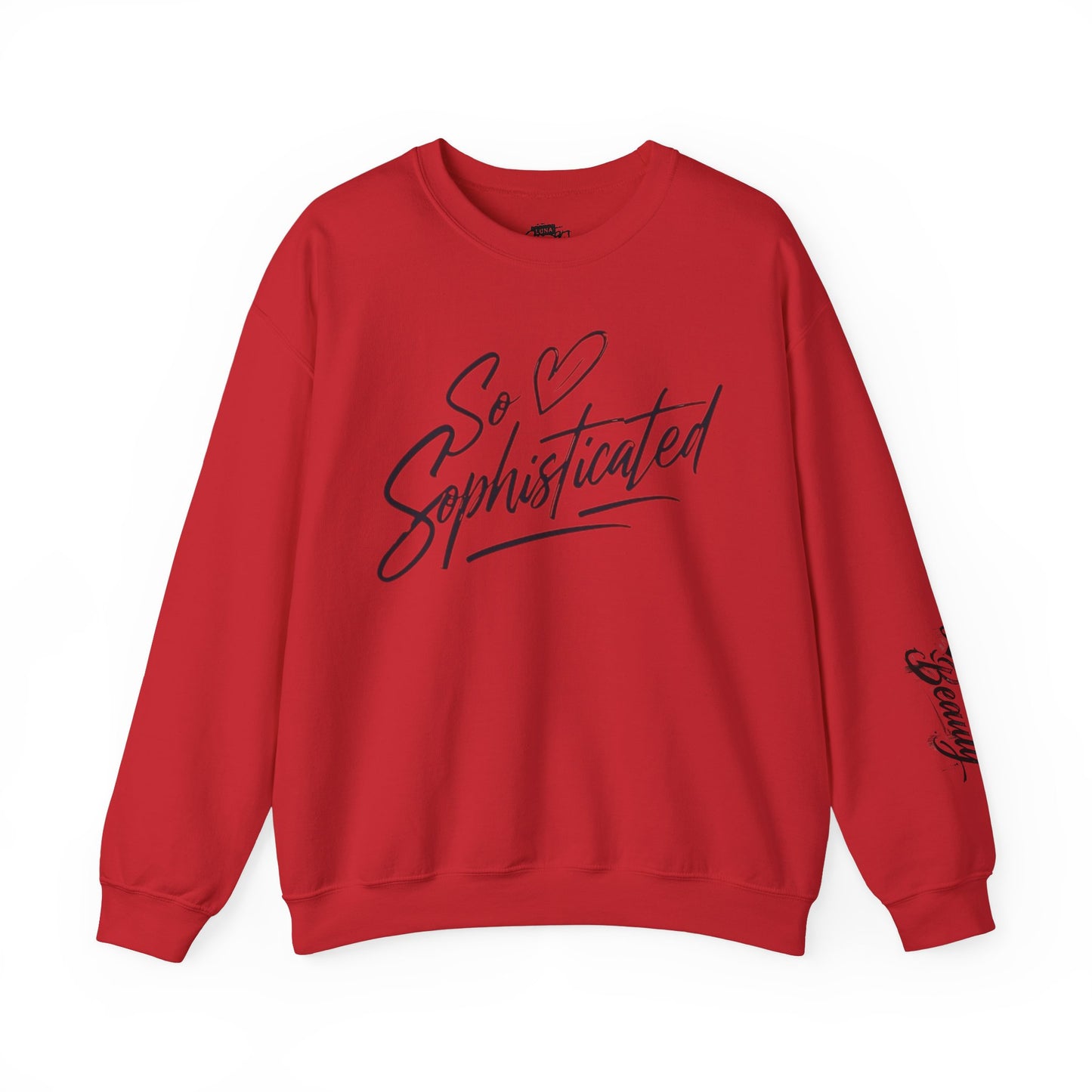 Sophisticated Love Crewneck Sweatshirt, Cozy Sweatshirt, Gift for Her, Fashionable Pullover, Unique Casual Wear