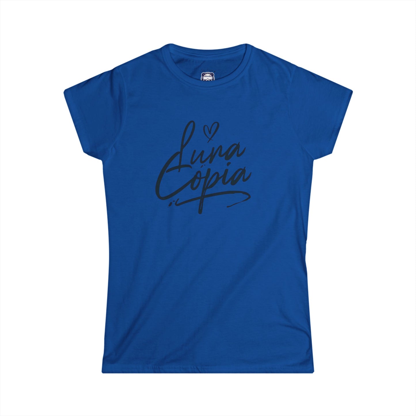 Luna Copia Women's Softstyle Tee - Chic & Playful Graphic T-Shirt