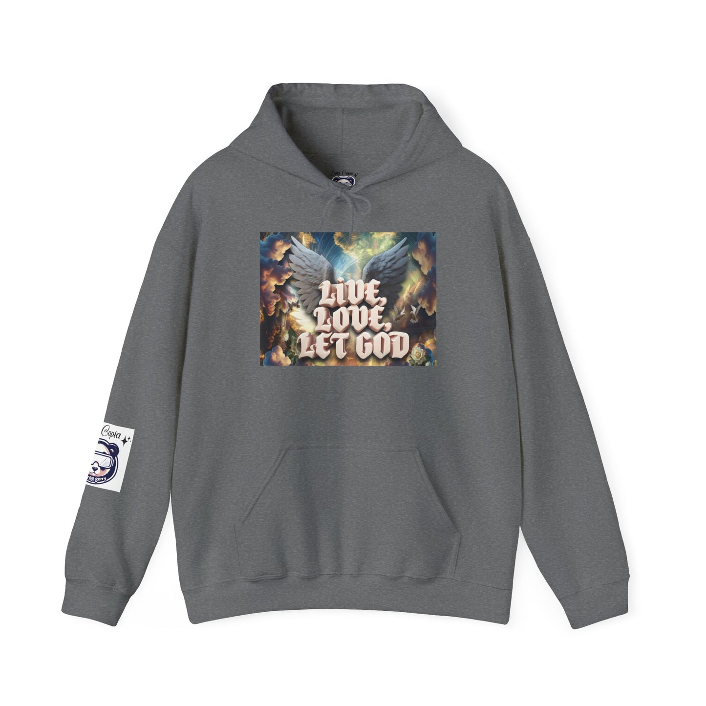 Live, Love, Let God Unisex Hoodie