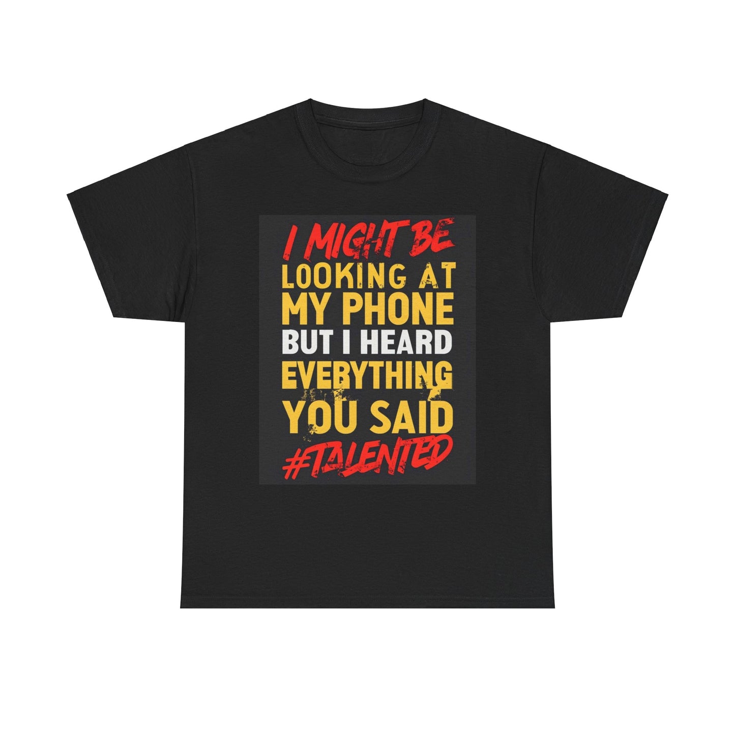 I’m listening ! Unisex Heavy Cotton Tee