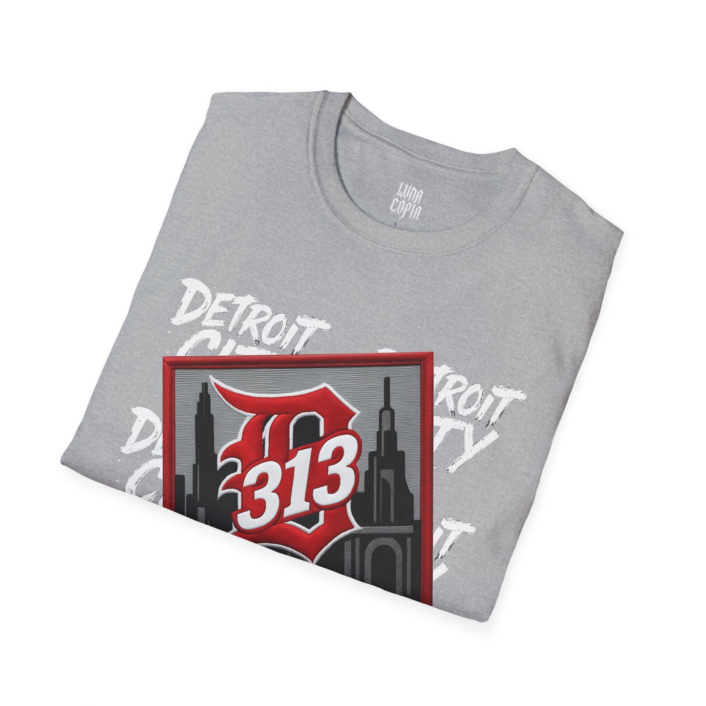 Detroit City 313 Unisex Softstyle T-Shirt