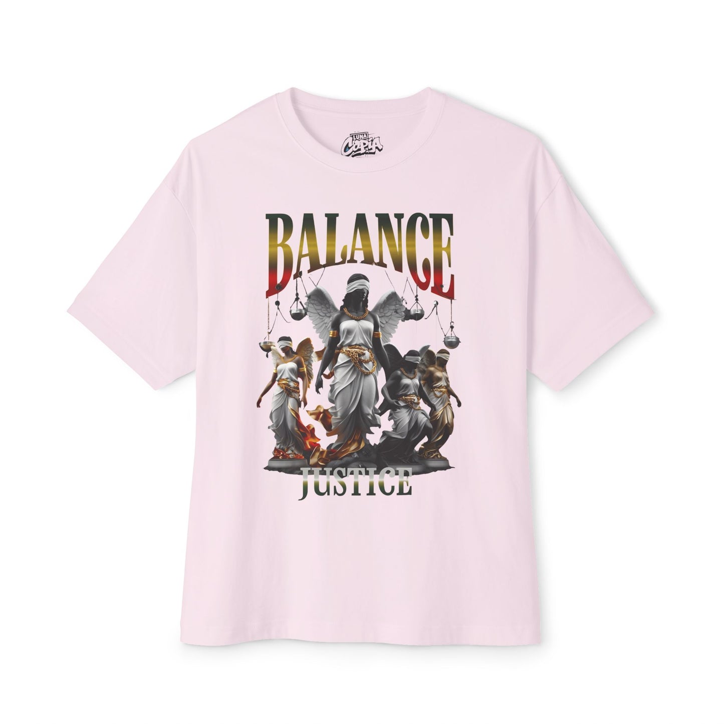 Balance and Justice Graphic Tee