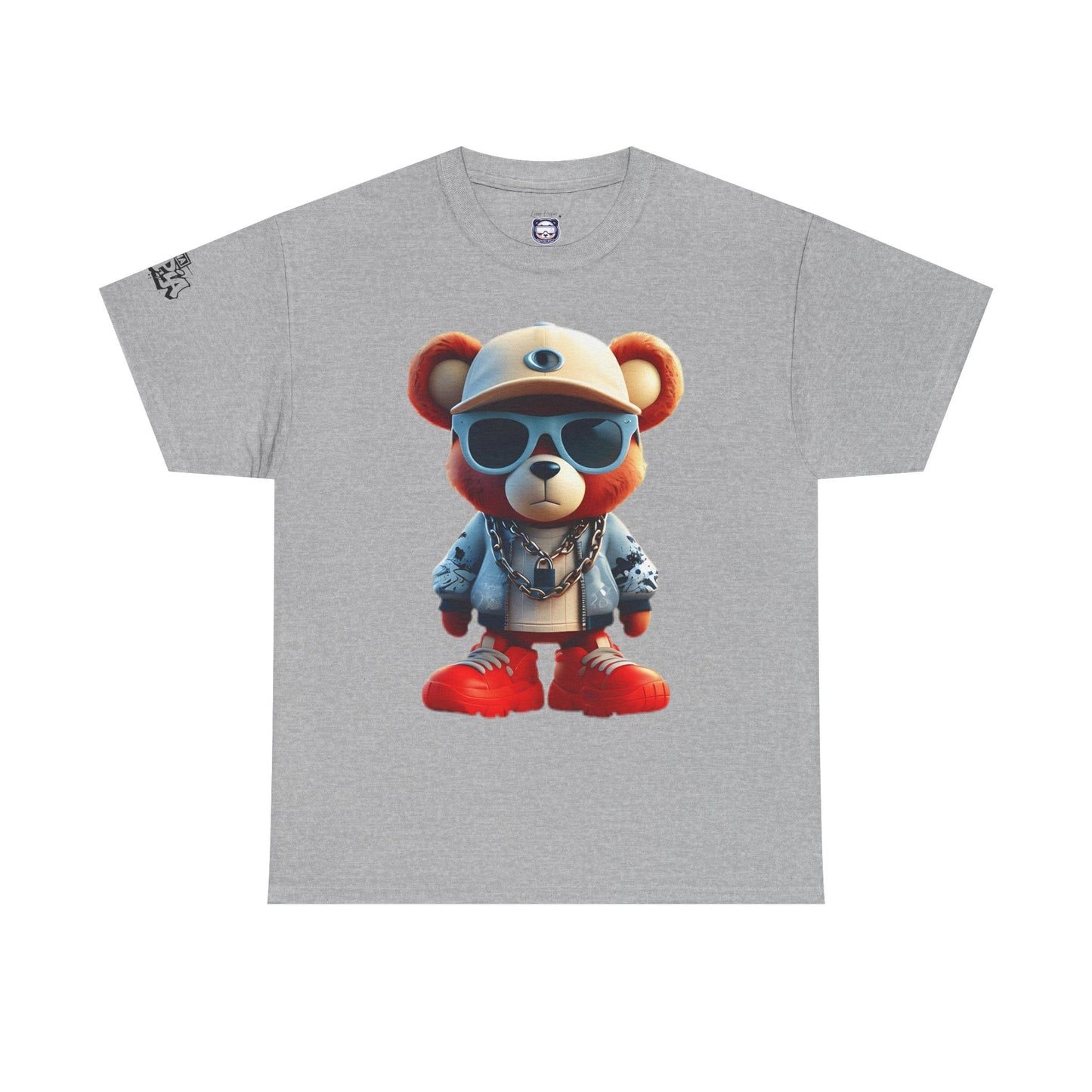 Cool Bear Graphic Unisex Heavy Cotton Tee - Casual Streetwear Shirt