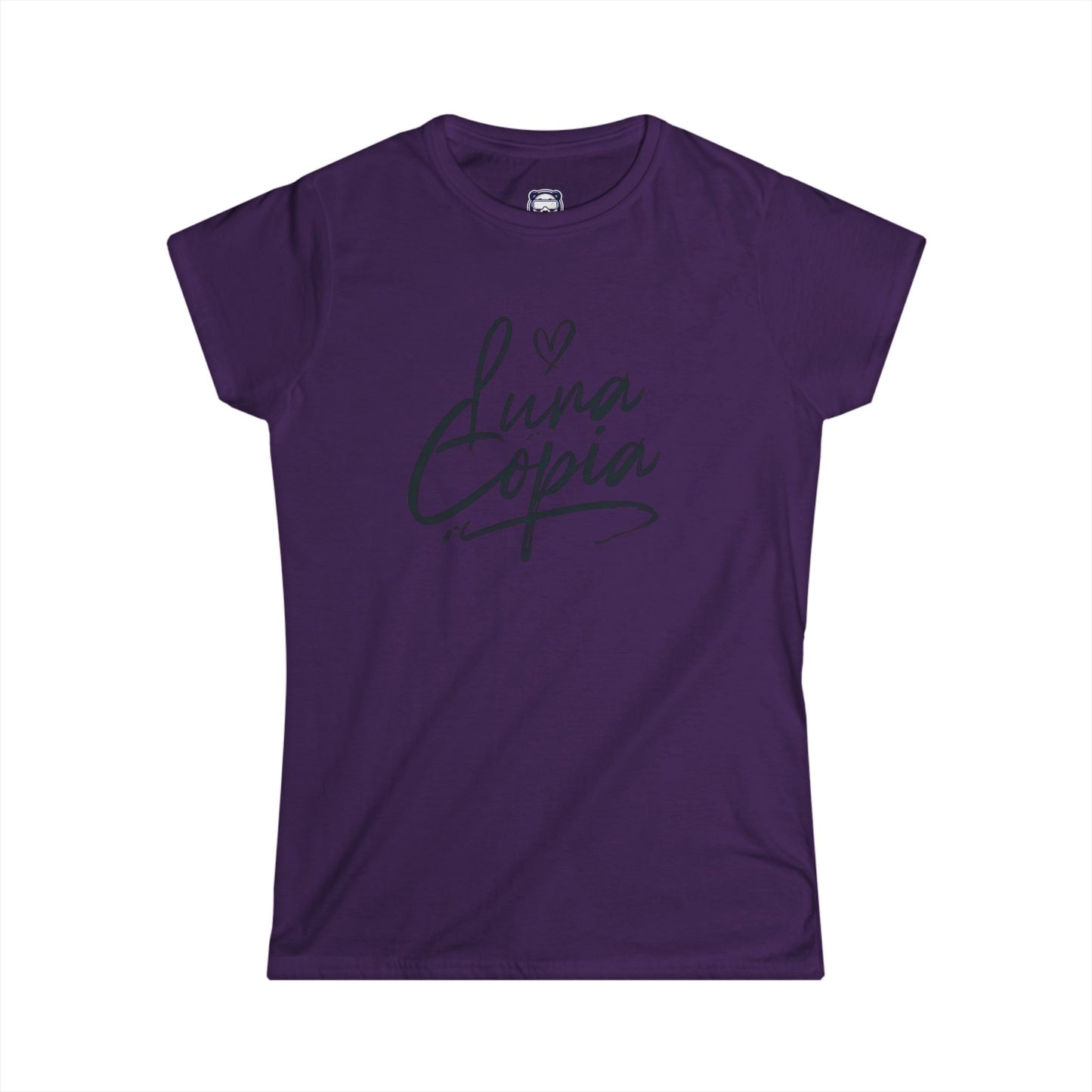 Luna Copia Women's Softstyle Tee - Chic & Playful Graphic T-Shirt