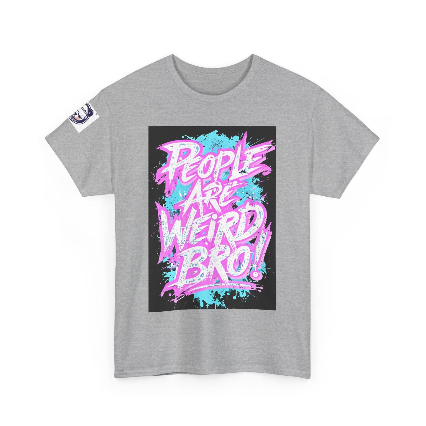 People are weird Unisex Heavy Cotton Tee