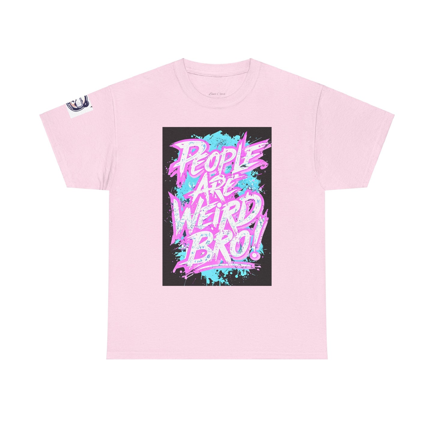 People are weird Unisex Heavy Cotton Tee