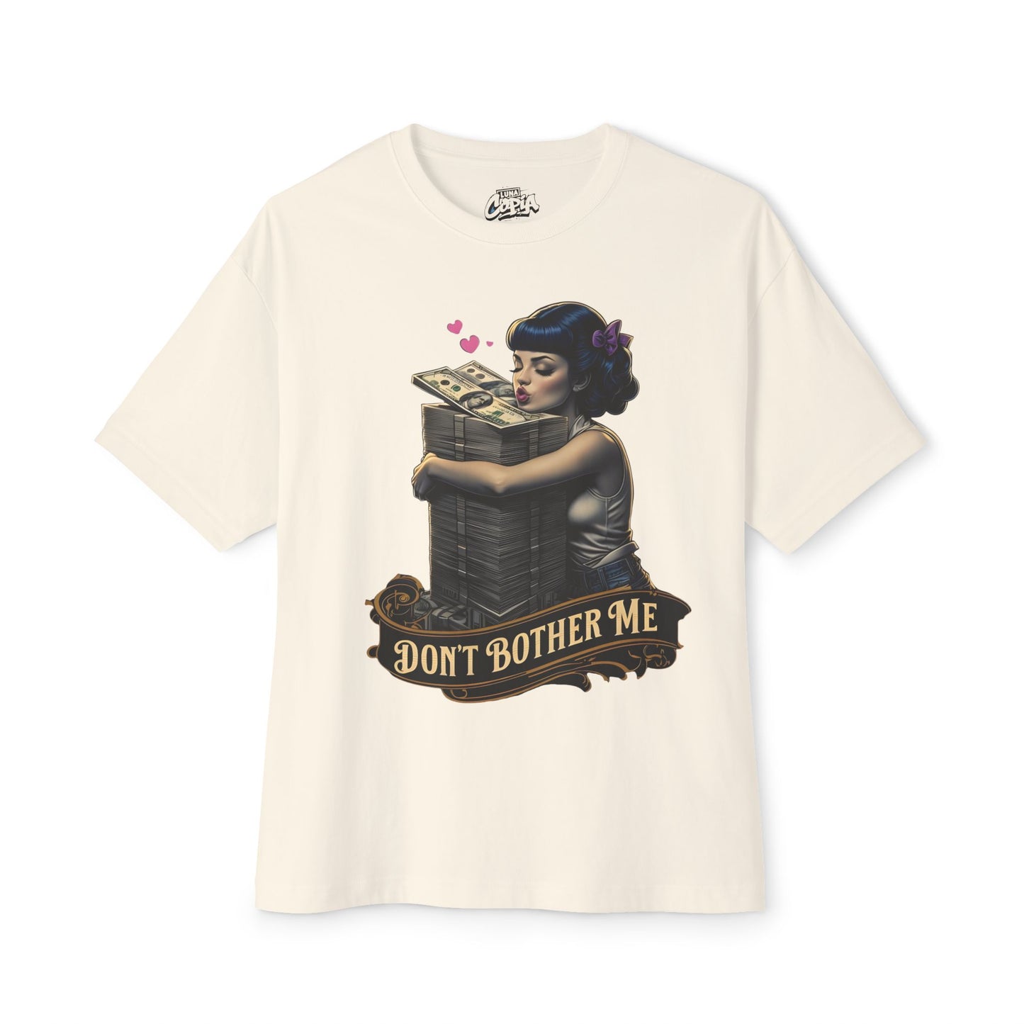 Don't Bother Me Graphic Tee - Luxurious Beauty Unisex Oversized Boxy Shirt