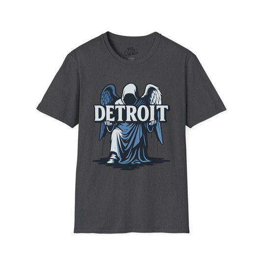 Detroit 313 Angel Unisex Softstyle Graphic Tee
