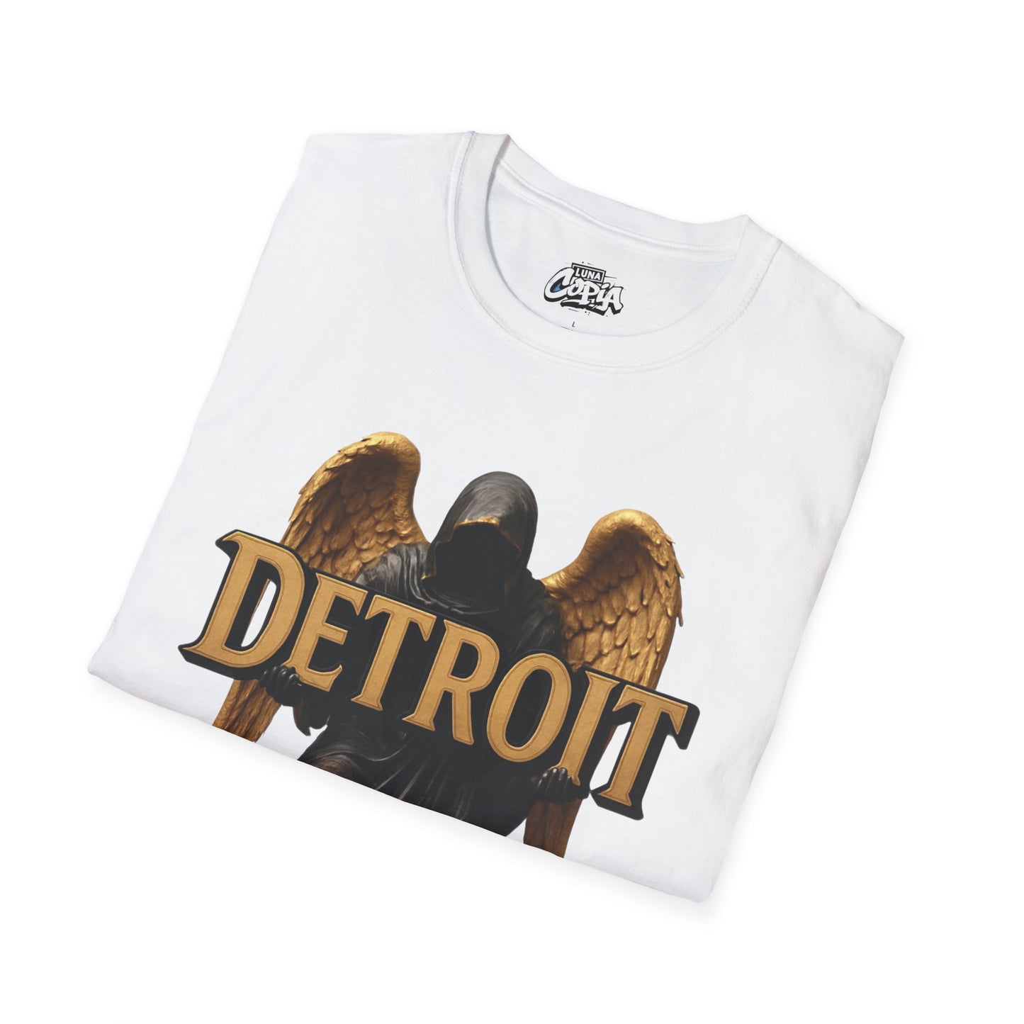 Angel of Detroit Unisex Softstyle T-Shirt