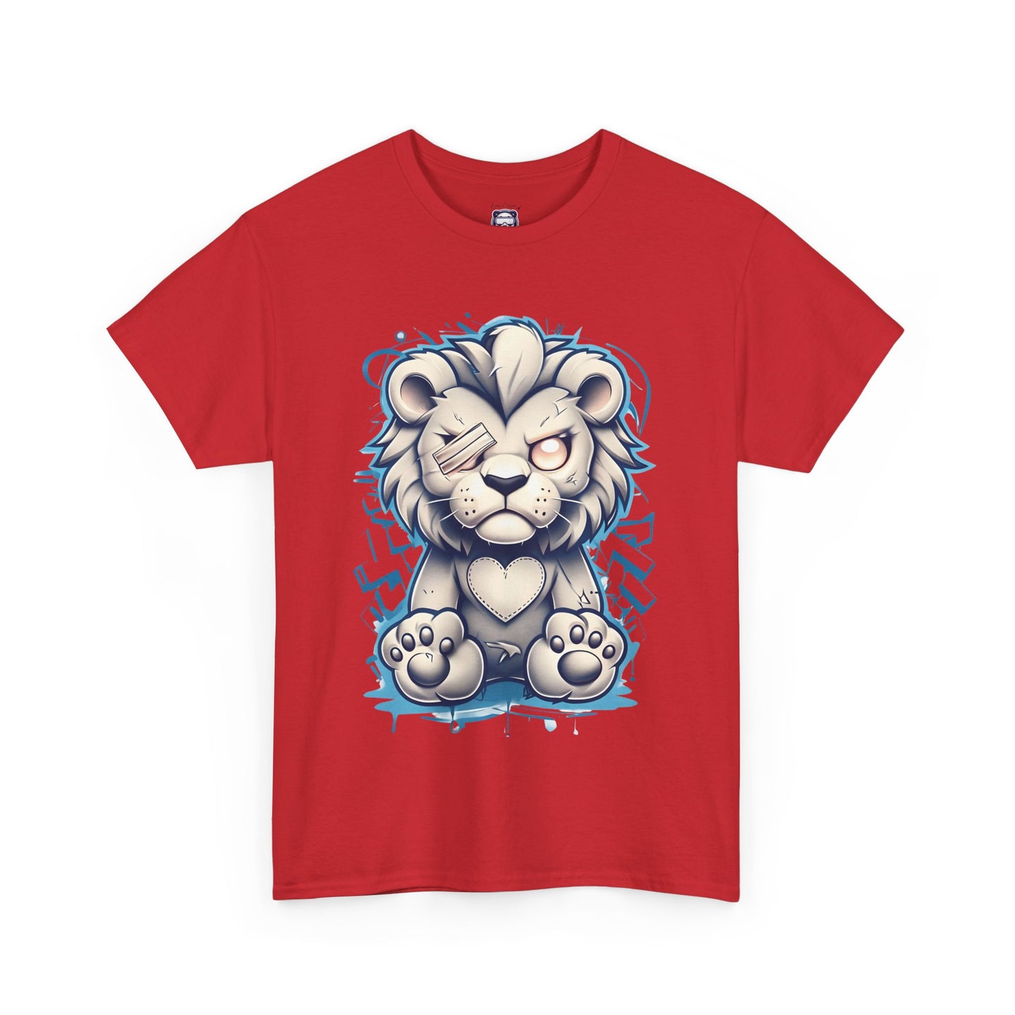 Fighting Lion Tee - Unisex Heavy Cotton