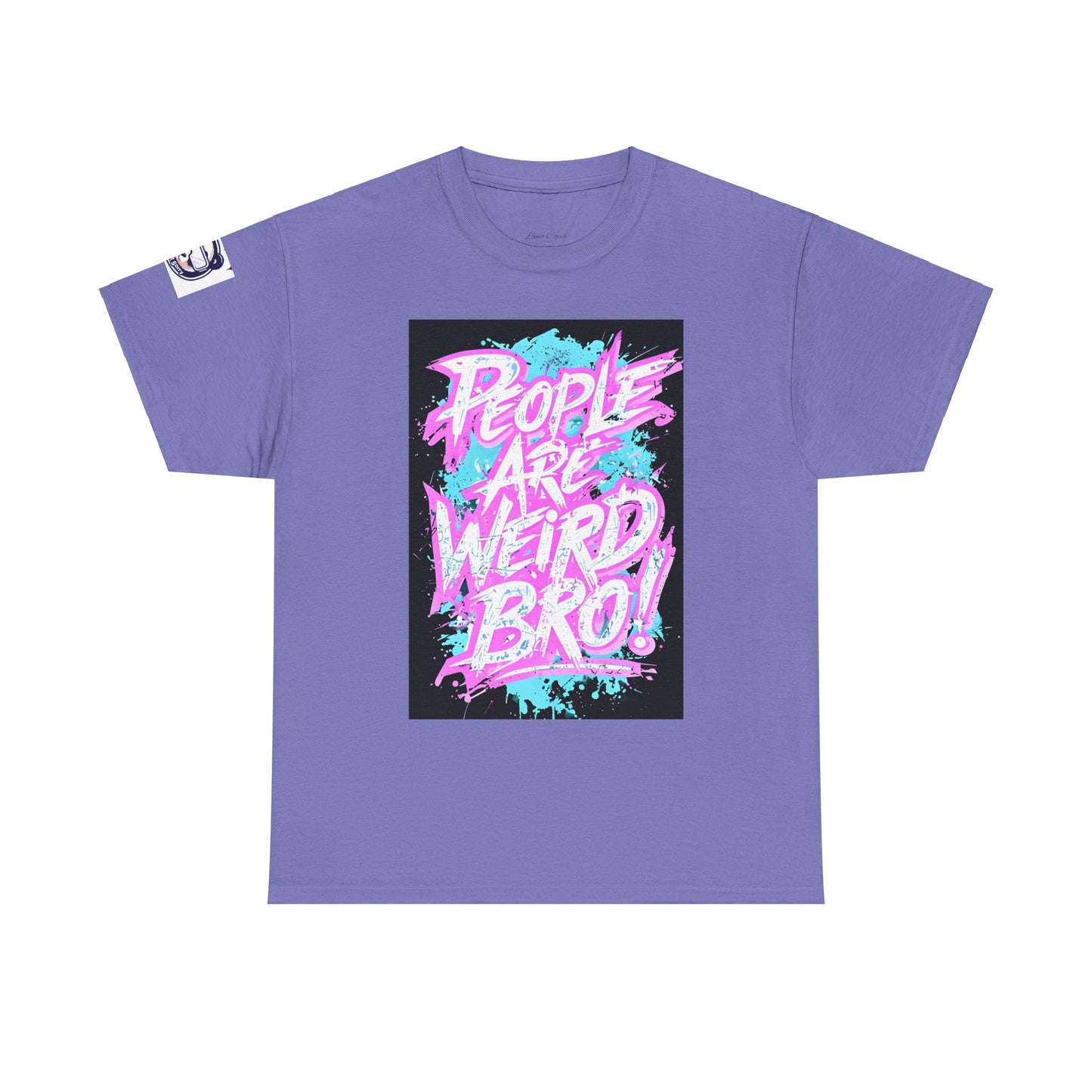 People are weird Unisex Heavy Cotton Tee