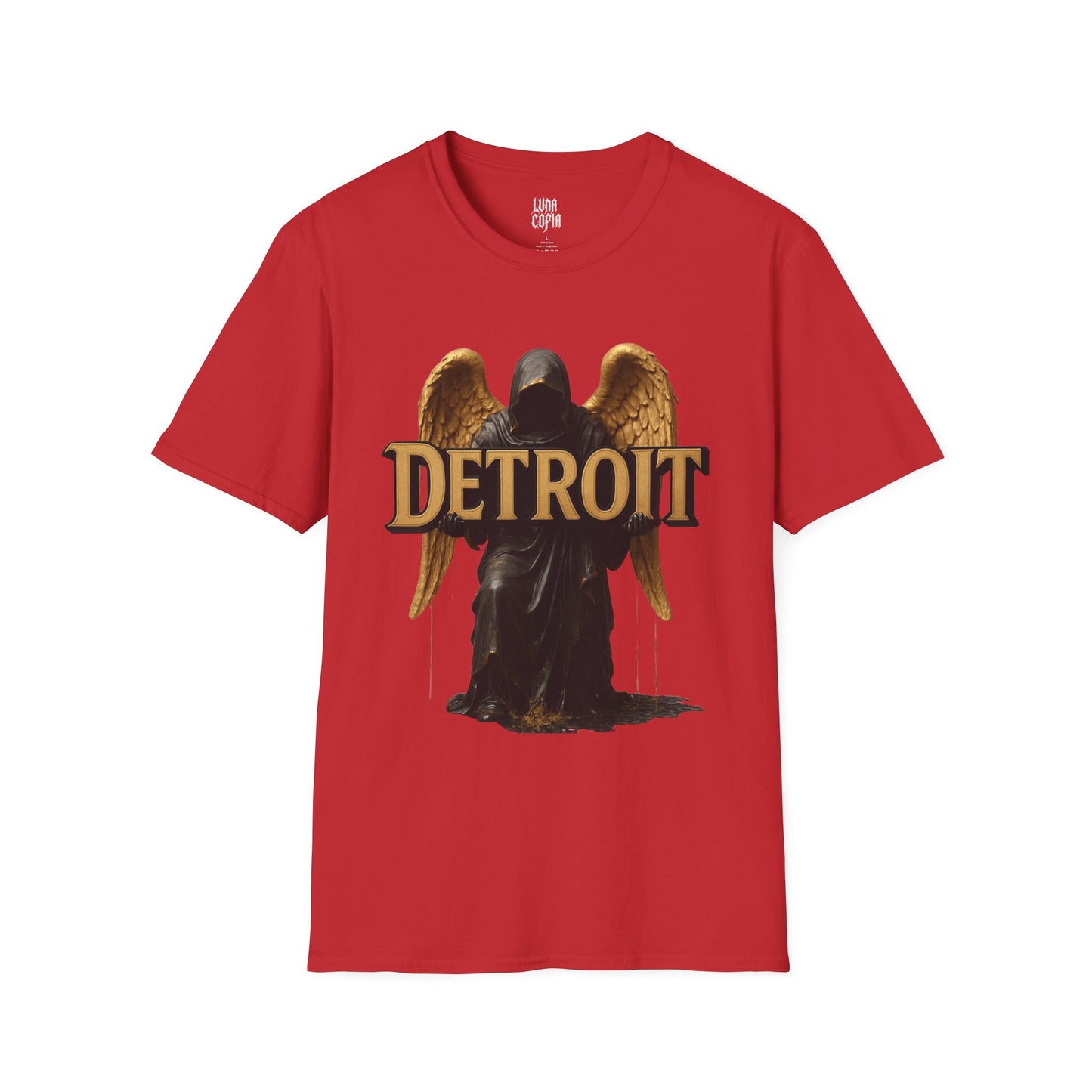 Angel of Detroit Unisex Softstyle T-Shirt