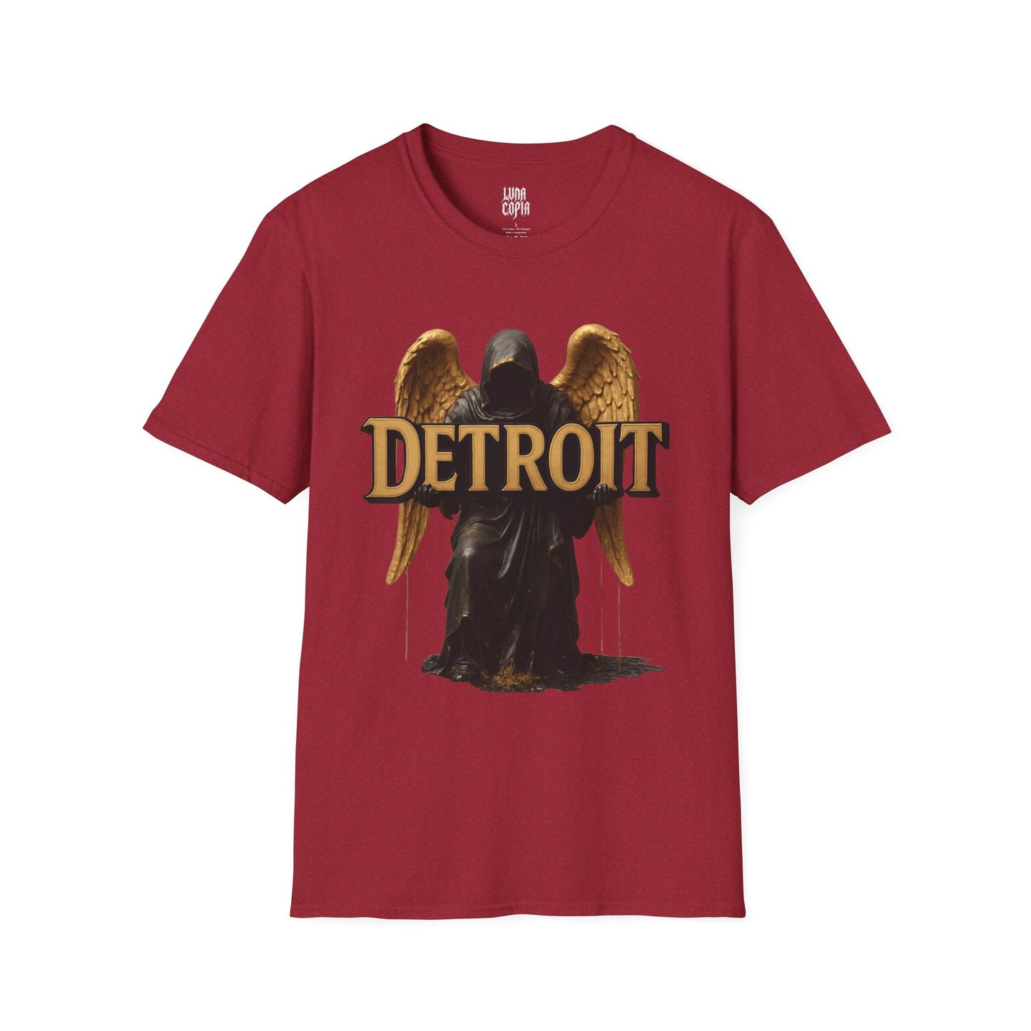 Angel of Detroit Unisex Softstyle T-Shirt