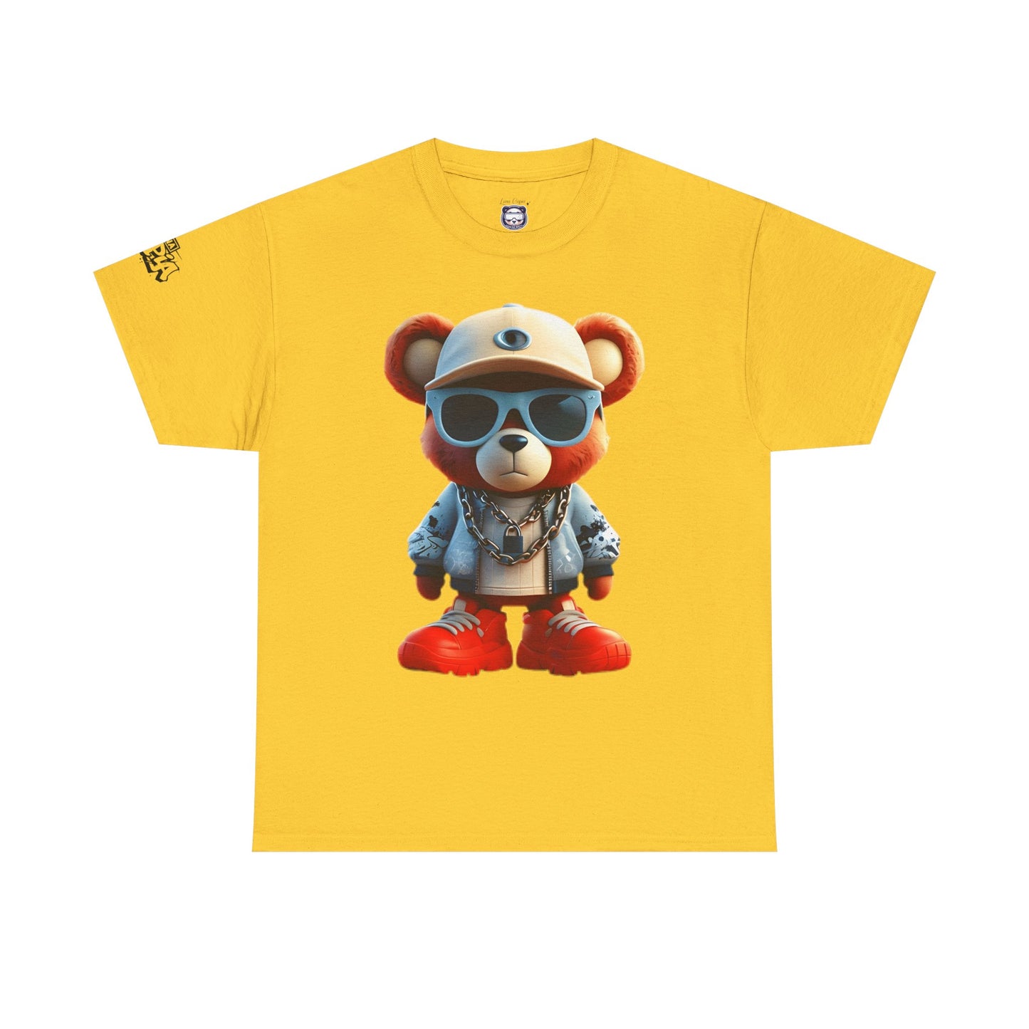 Cool Bear Graphic Unisex Heavy Cotton Tee - Casual Streetwear Shirt