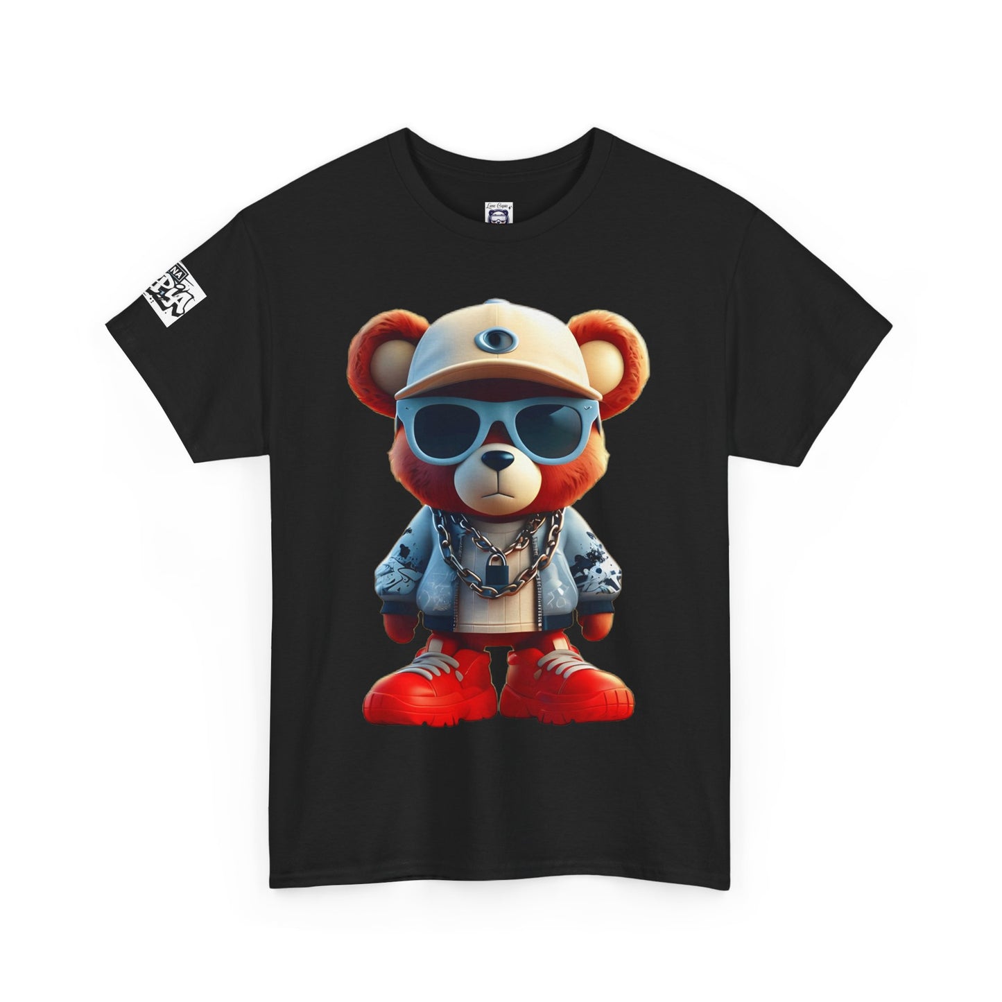 Cool Bear Graphic Unisex Heavy Cotton Tee - Casual Streetwear Shirt