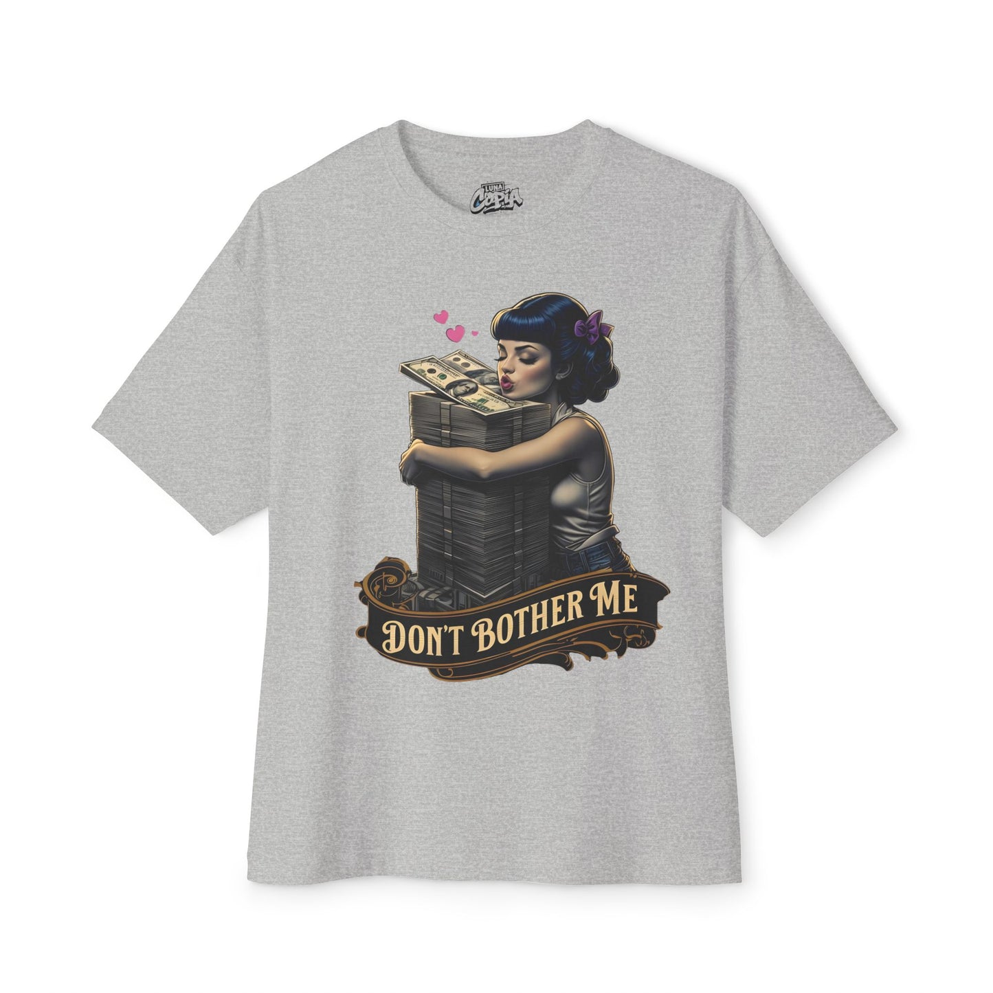 Don't Bother Me Graphic Tee - Luxurious Beauty Unisex Oversized Boxy Shirt