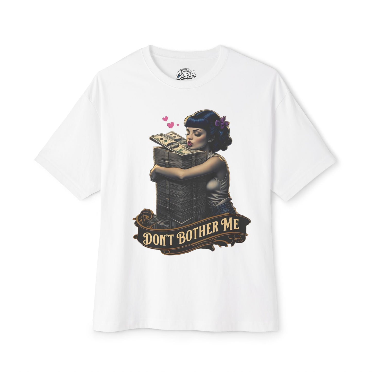 Don't Bother Me Graphic Tee - Luxurious Beauty Unisex Oversized Boxy Shirt