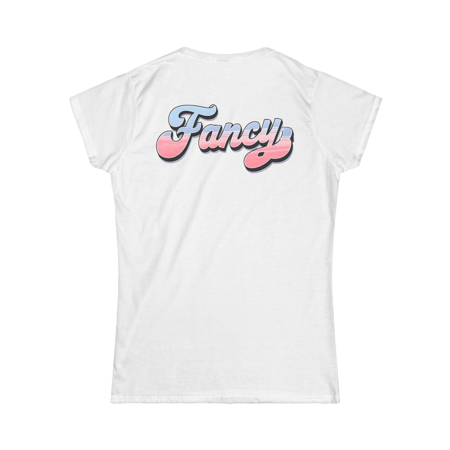 Luna Copia Women's Softstyle Tee - Chic & Playful Graphic T-Shirt