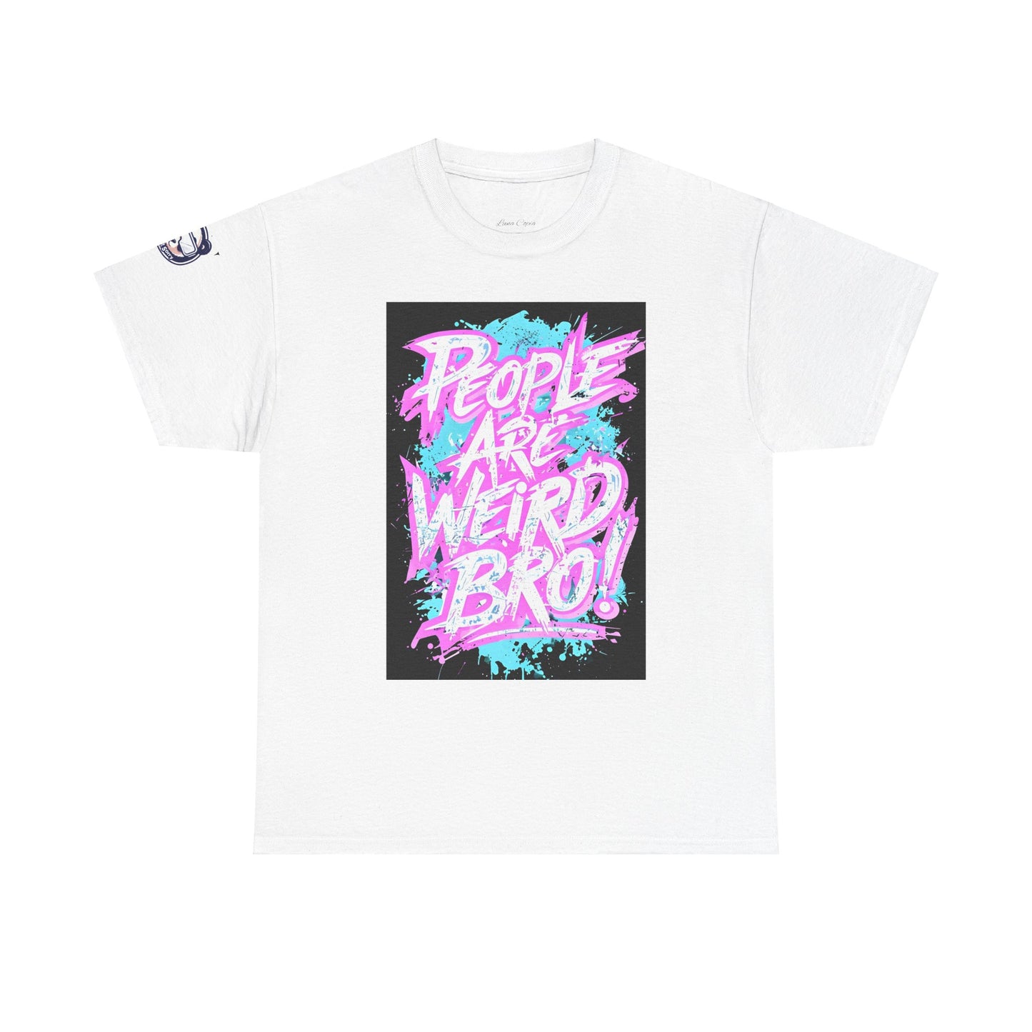 People are weird Unisex Heavy Cotton Tee