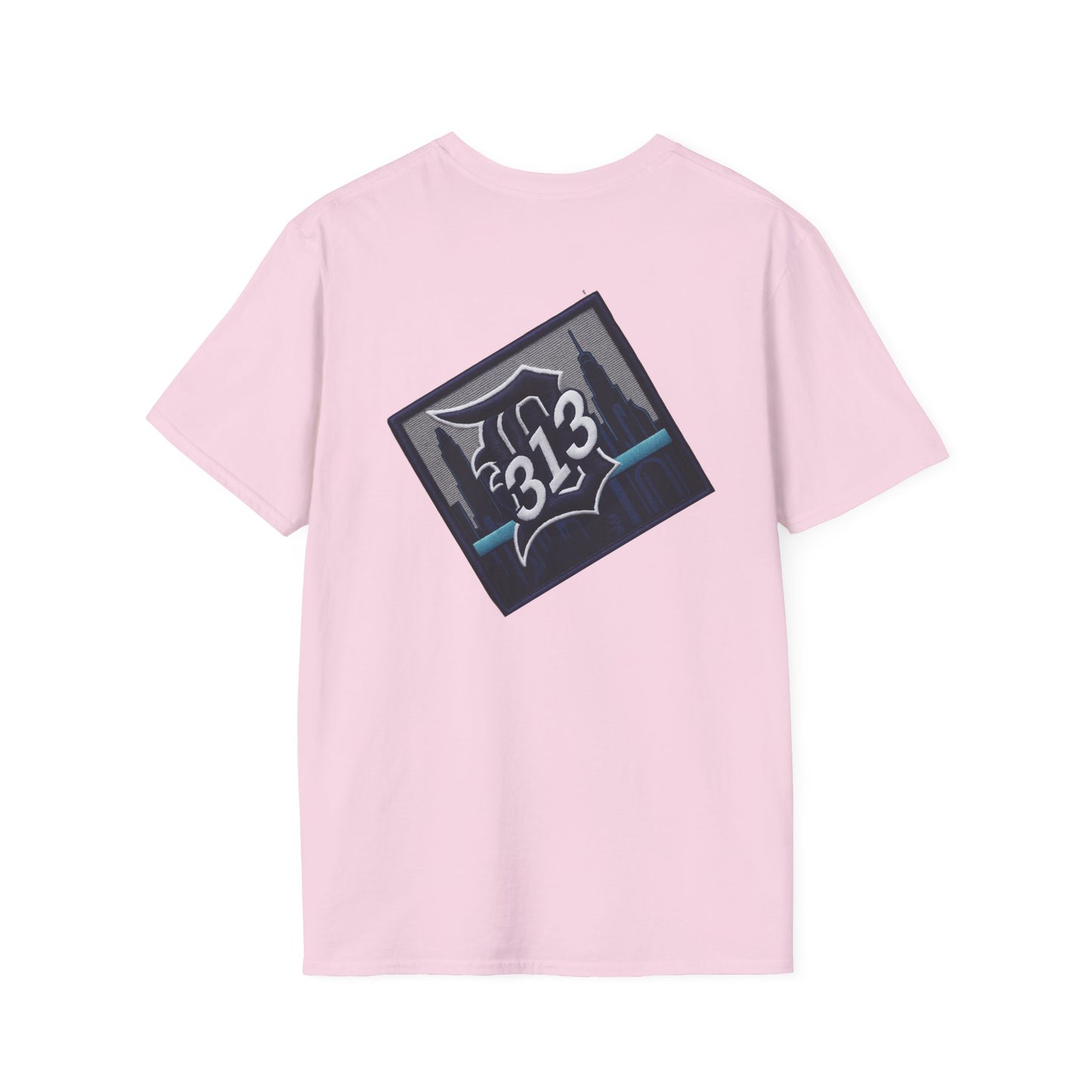 Detroit 313 Angel Unisex Softstyle Graphic Tee