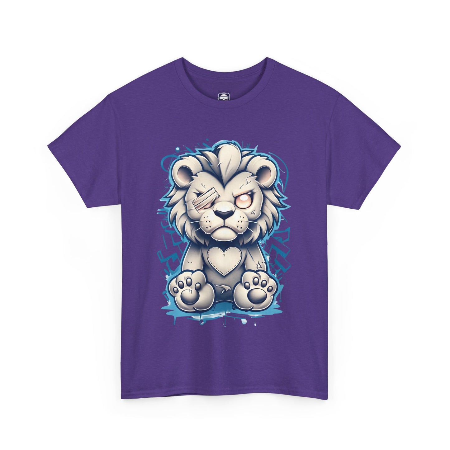 Fighting Lion Tee - Unisex Heavy Cotton