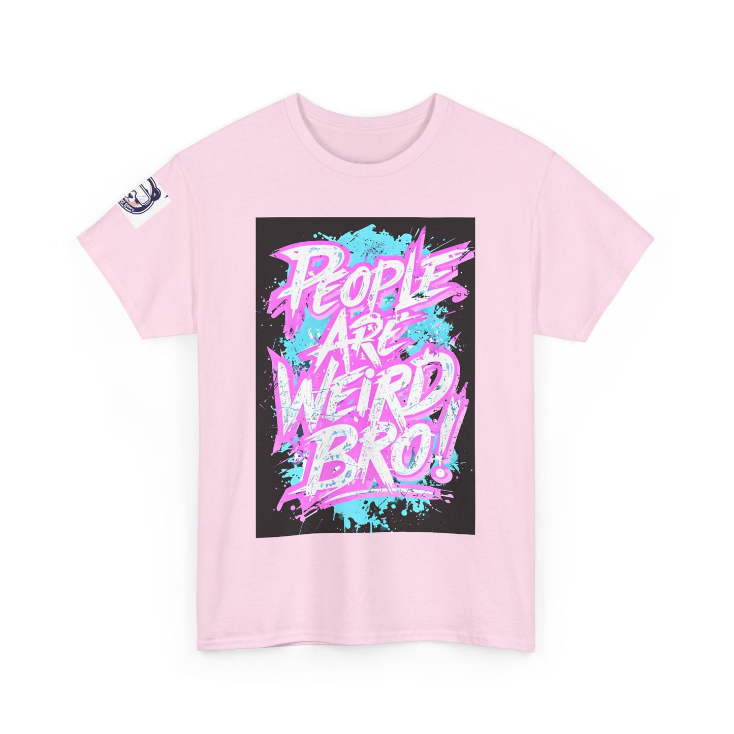 People are weird Unisex Heavy Cotton Tee