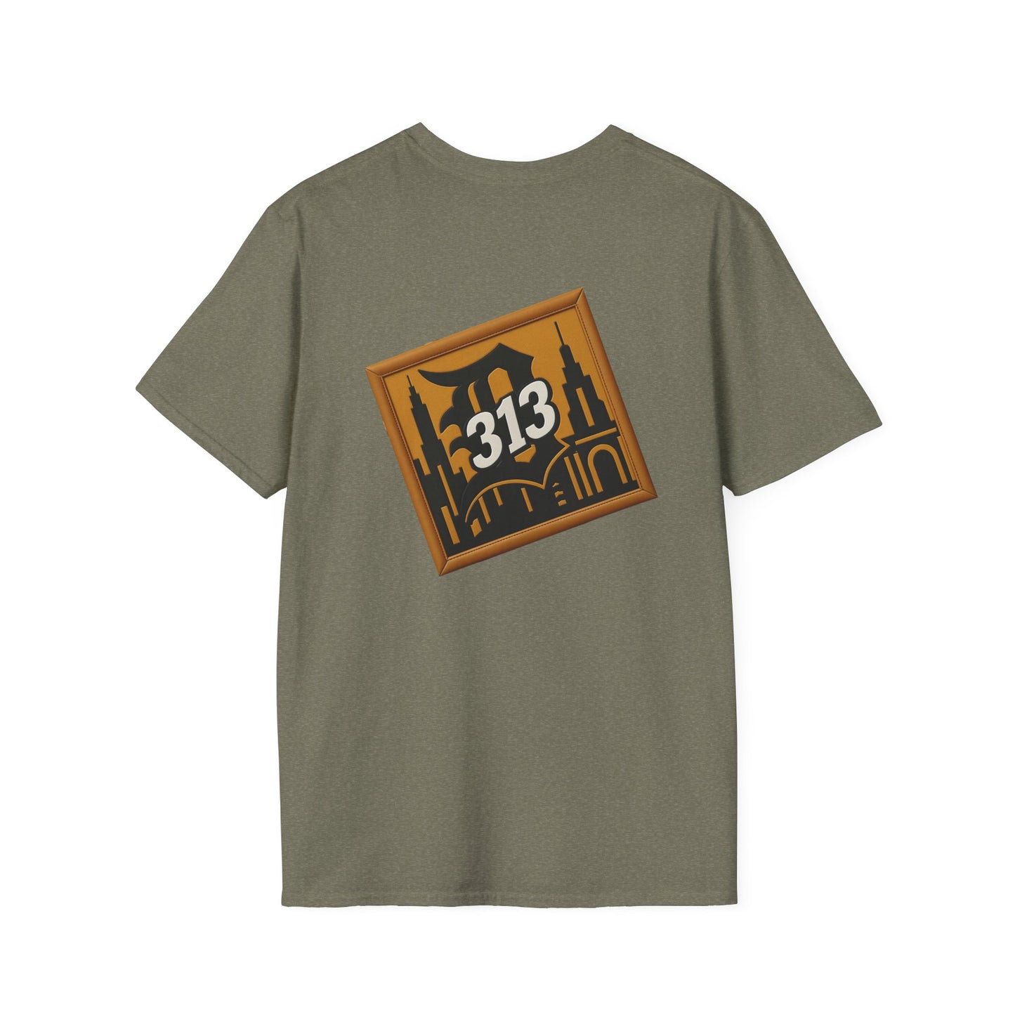 Angel of Detroit Unisex Softstyle T-Shirt