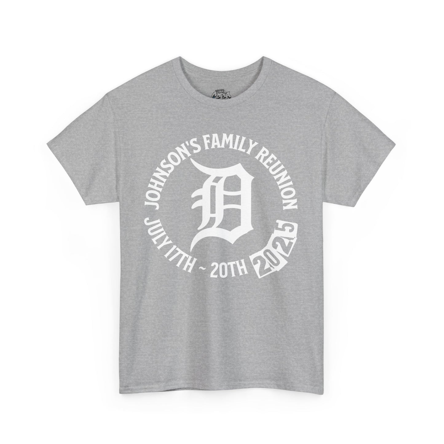 Family Reunion Unisex Heavy Cotton Tee - Johnson's Family Gathering 2025