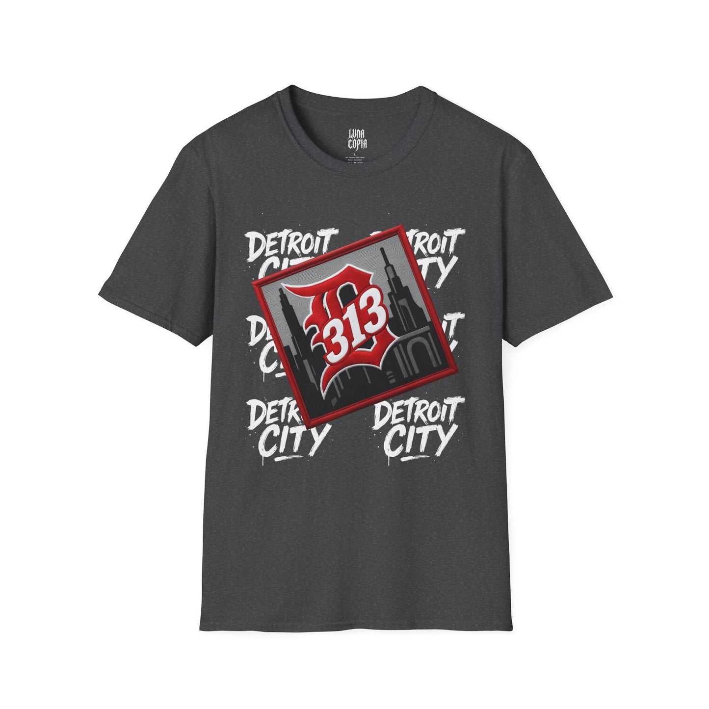 Detroit City 313 Unisex Softstyle T-Shirt