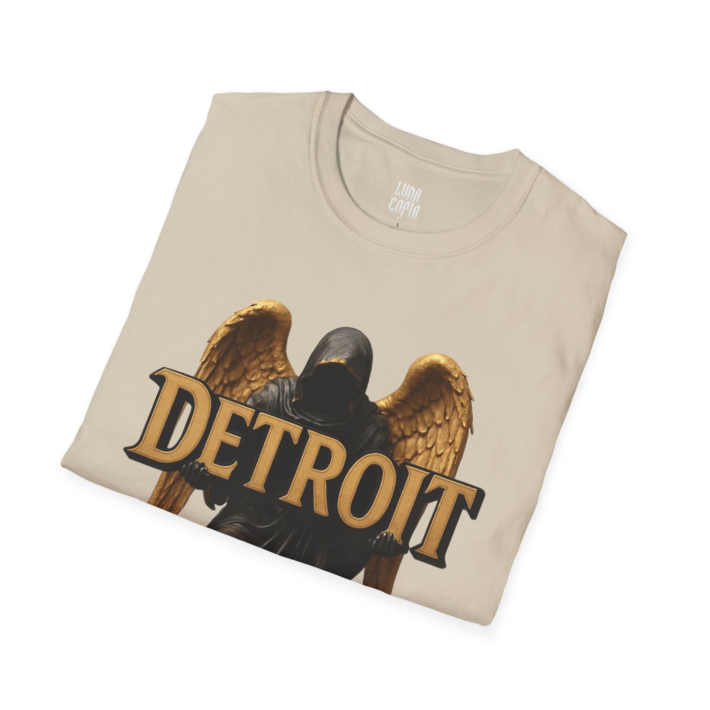 Angel of Detroit Unisex Softstyle T-Shirt