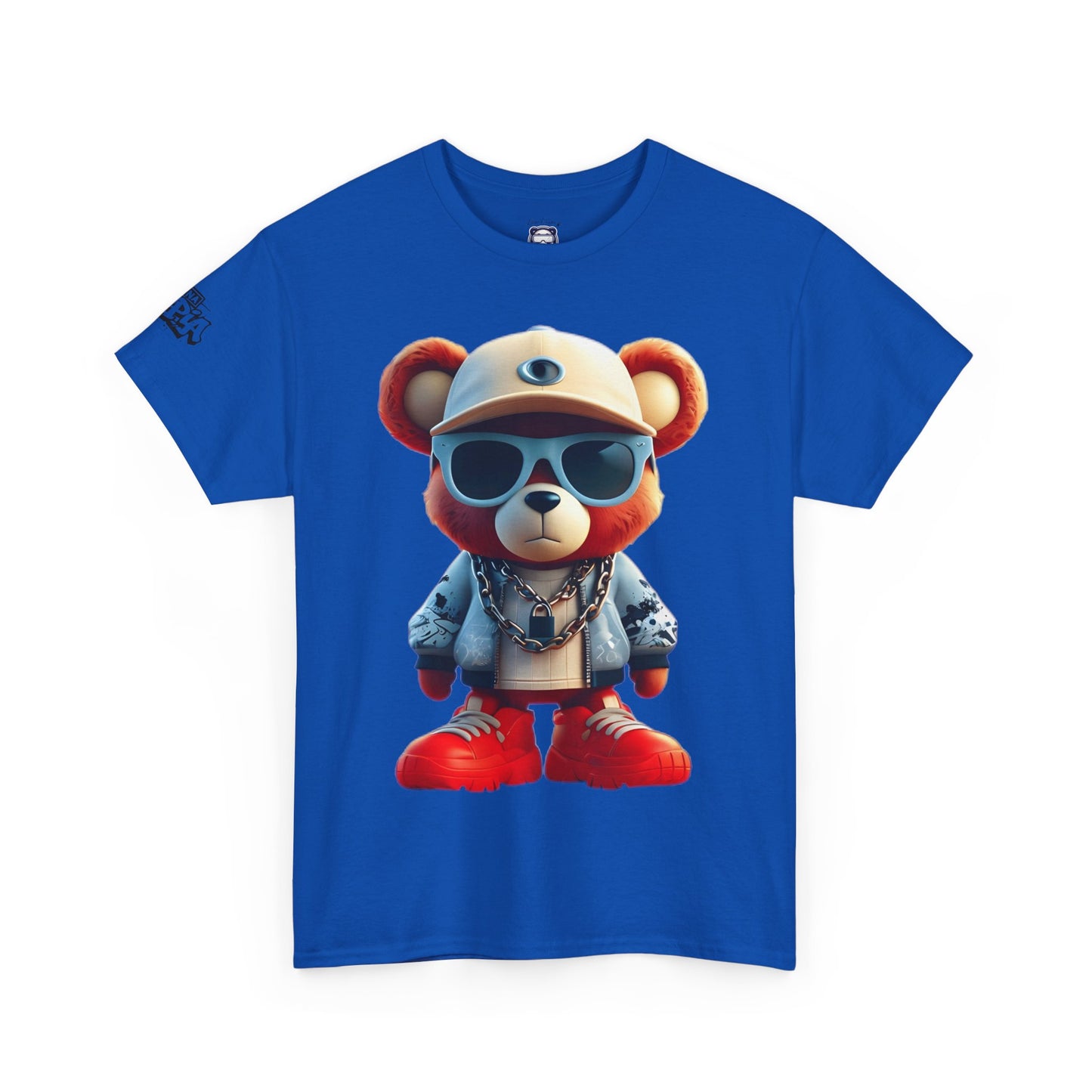 Cool Bear Graphic Unisex Heavy Cotton Tee - Casual Streetwear Shirt