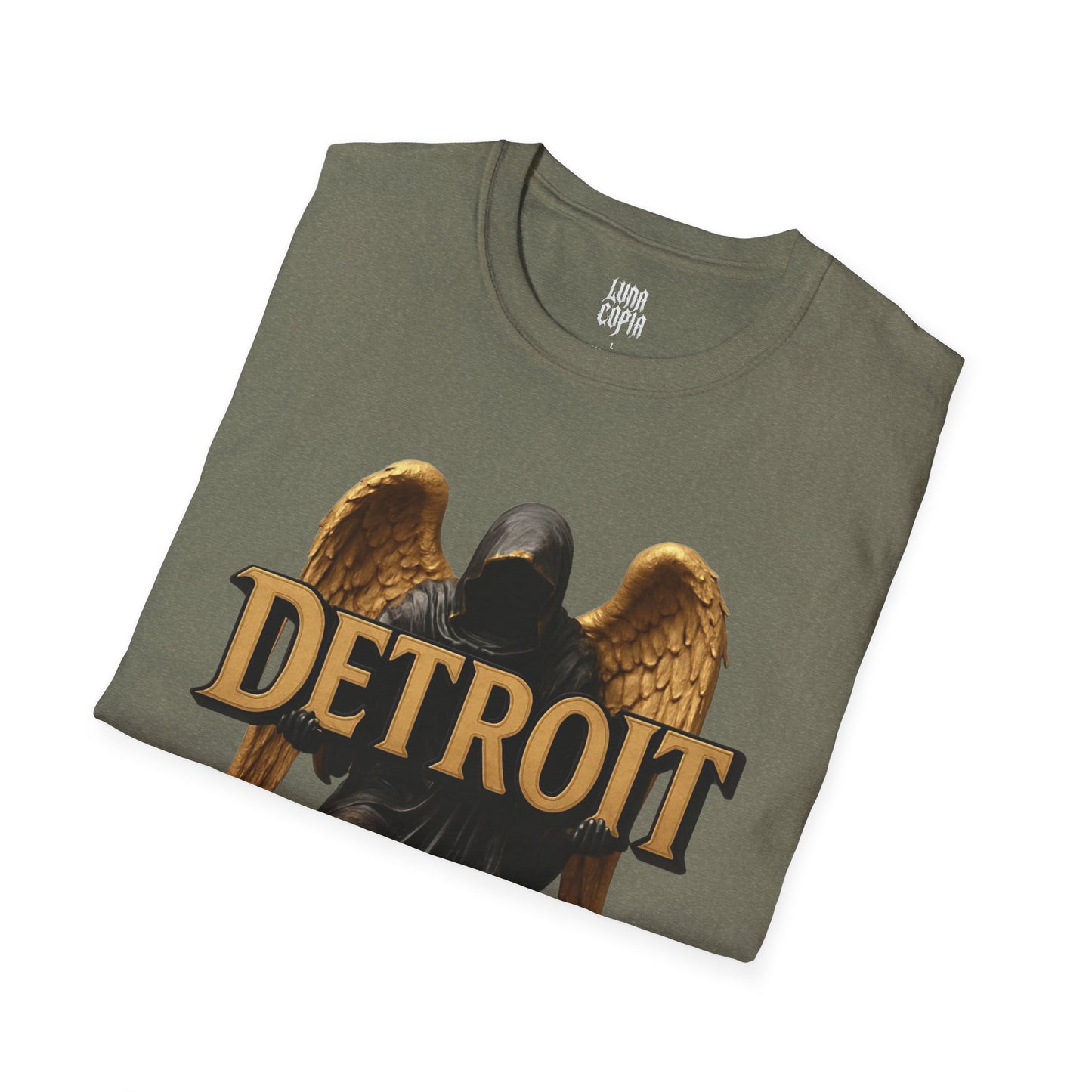 Angel of Detroit Unisex Softstyle T-Shirt