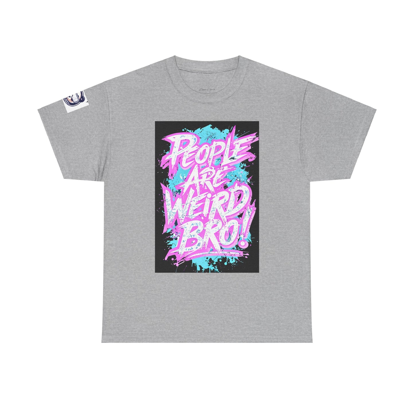 People are weird Unisex Heavy Cotton Tee