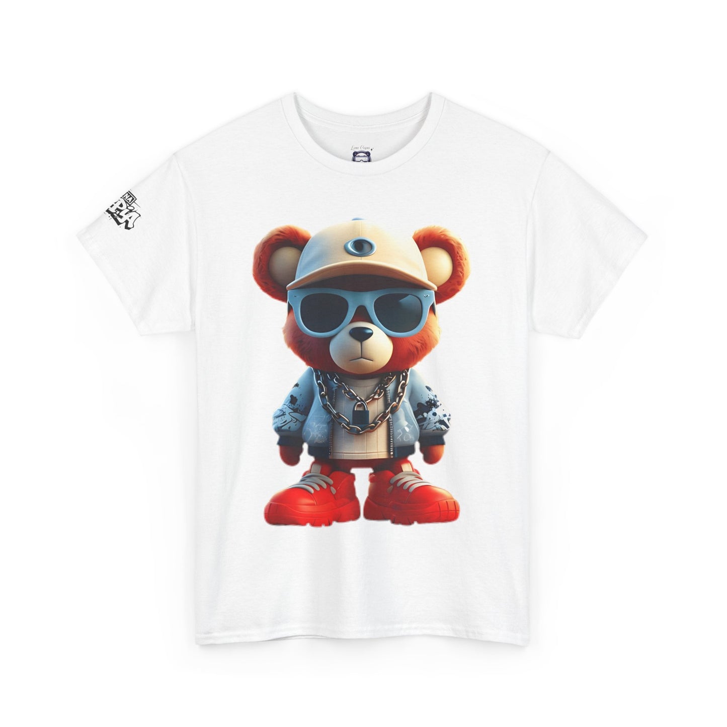 Cool Bear Graphic Unisex Heavy Cotton Tee - Casual Streetwear Shirt