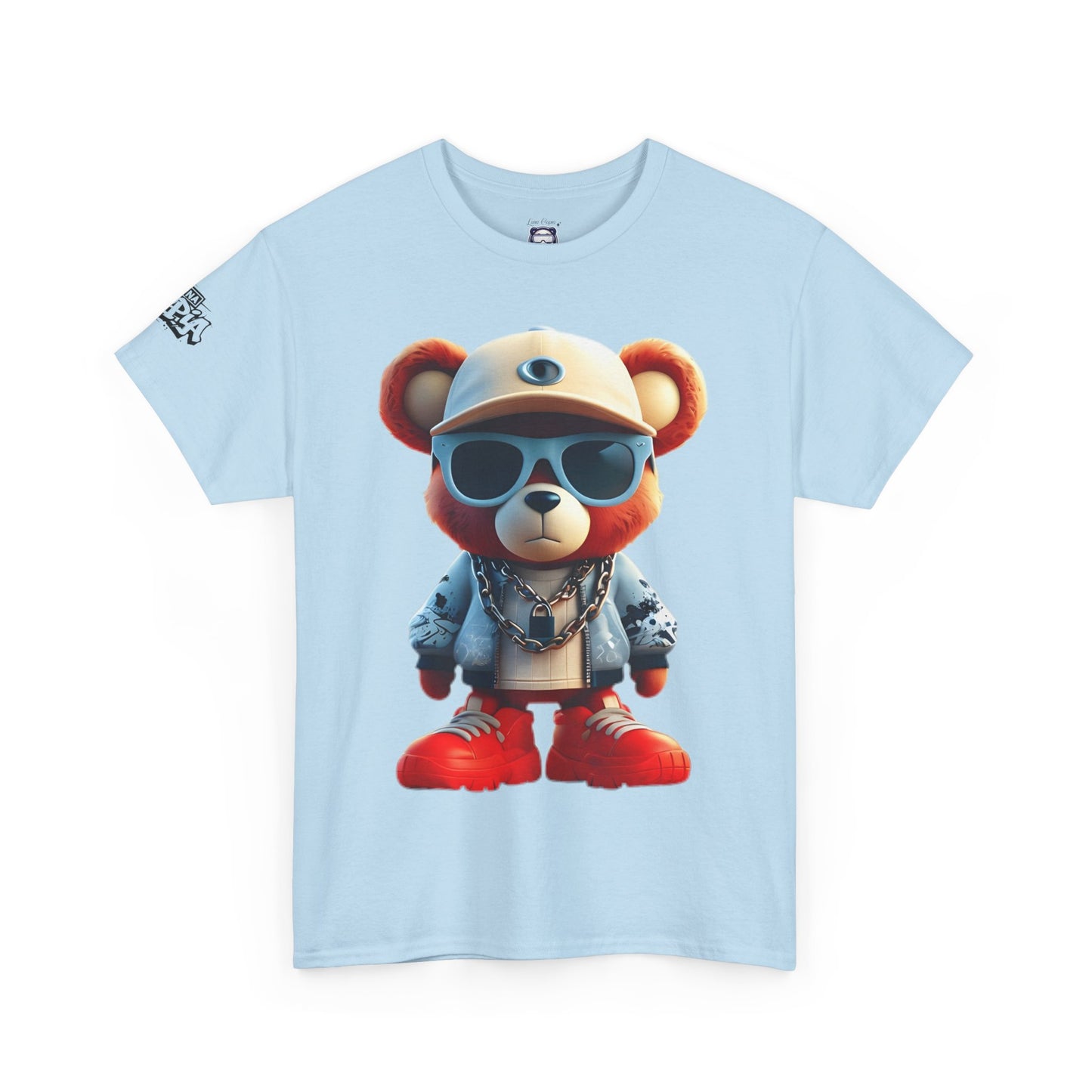 Cool Bear Graphic Unisex Heavy Cotton Tee - Casual Streetwear Shirt