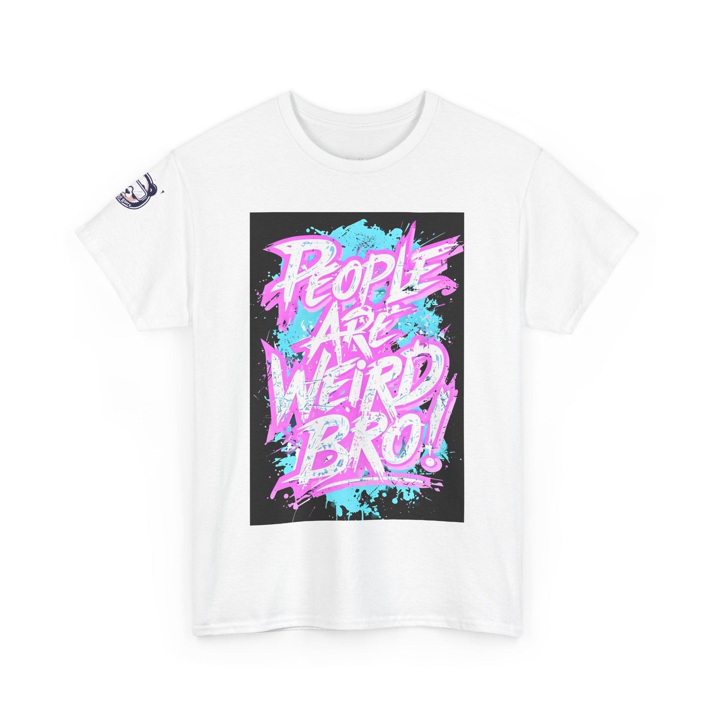 People are weird Unisex Heavy Cotton Tee