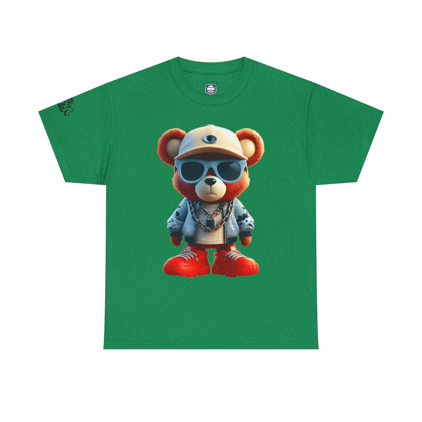 Cool Bear Graphic Unisex Heavy Cotton Tee - Casual Streetwear Shirt