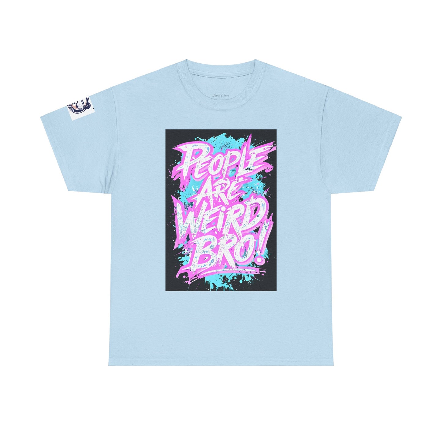 People are weird Unisex Heavy Cotton Tee